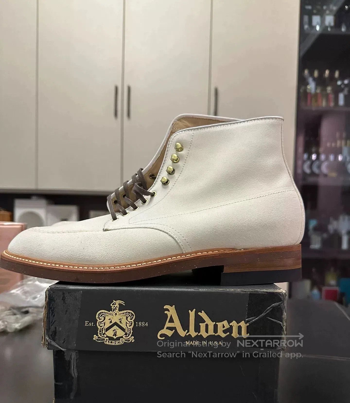 Alden Alden Milkshake Suede Indy Boot. Size US 8.5 / EU 41-42 - 1 Thumbnail