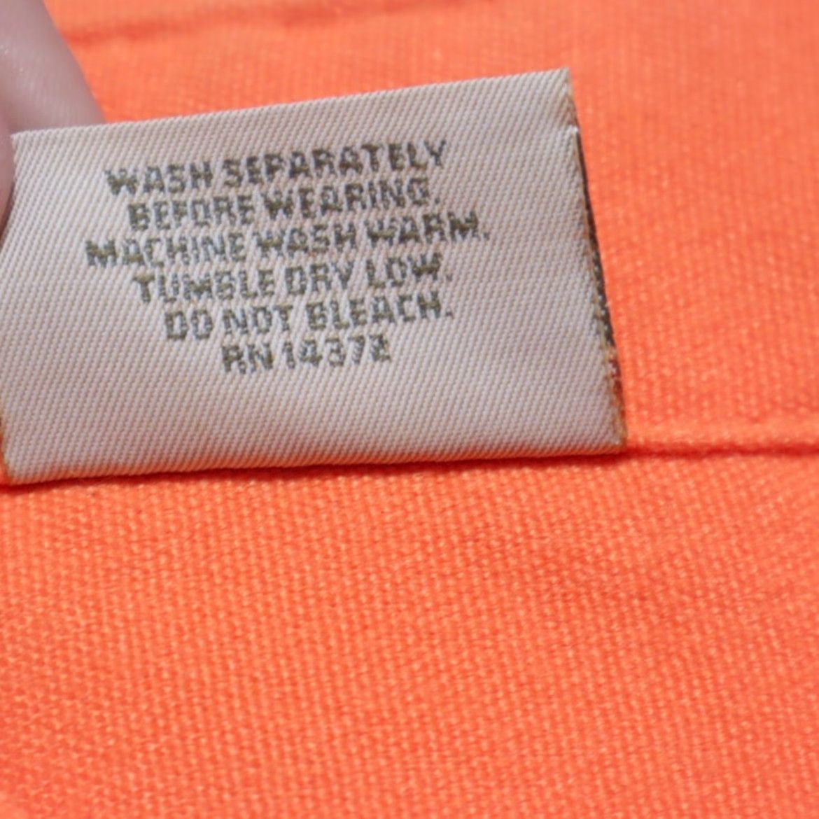 Hunter Five Brother Hunter Flannel Button Up Shirt Orange Men's L Size US L / EU 52-54 / 3 - 6 Thumbnail
