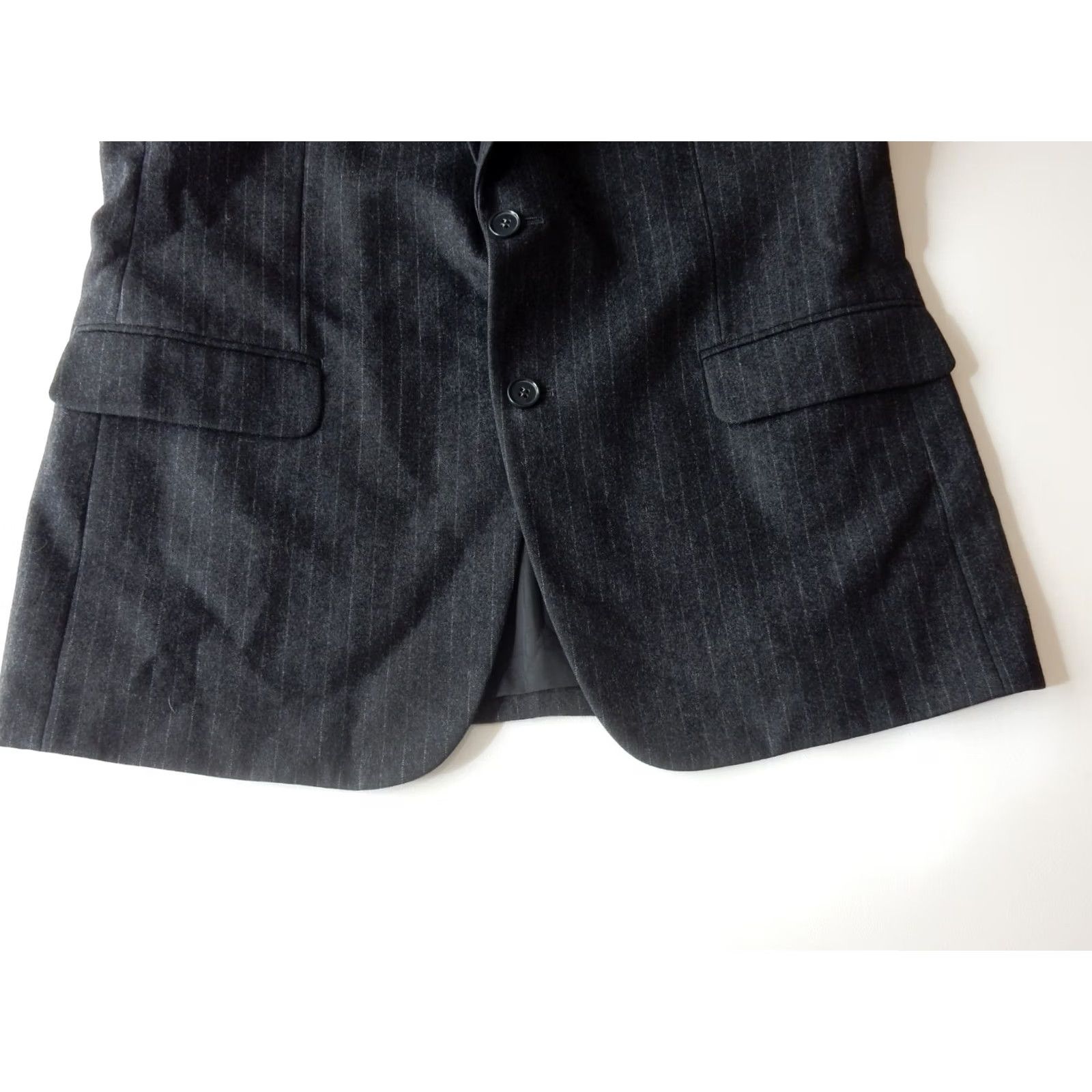 Vintage VTG D'Urban Men's 3 Piece Suit Gray Wool Size 42 Pants 33x30 Yohji Yamamoto Size 42R - 4 Thumbnail