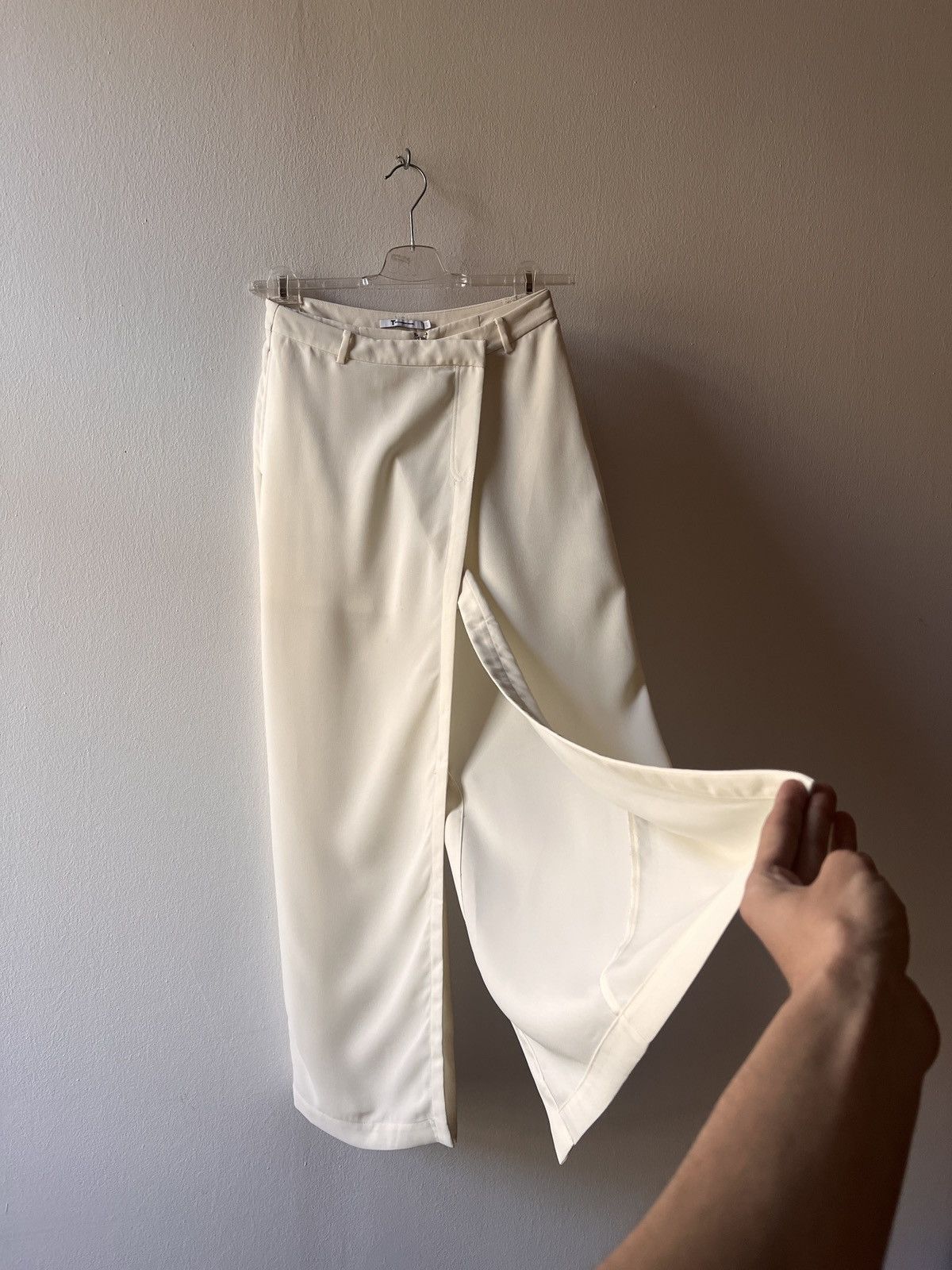 Alexander Wang Alexander Wang White Double Maxi Mini Skirt Size 26" / US 2 / IT 38 - 5 Thumbnail