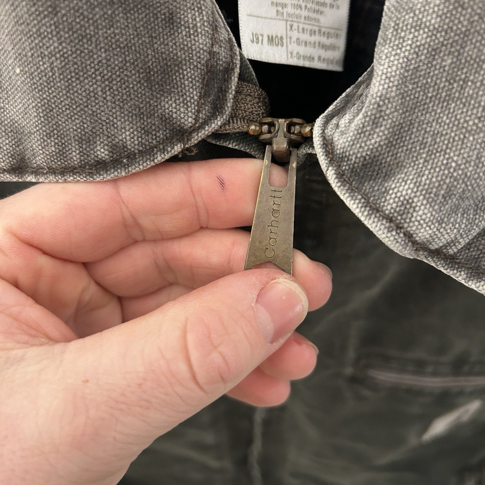 Carhartt Vintage Carhartt Blanket-Lined Detroit Jacket “Moss” J97 Size US L / EU 52-54 / 3 - 16 Thumbnail
