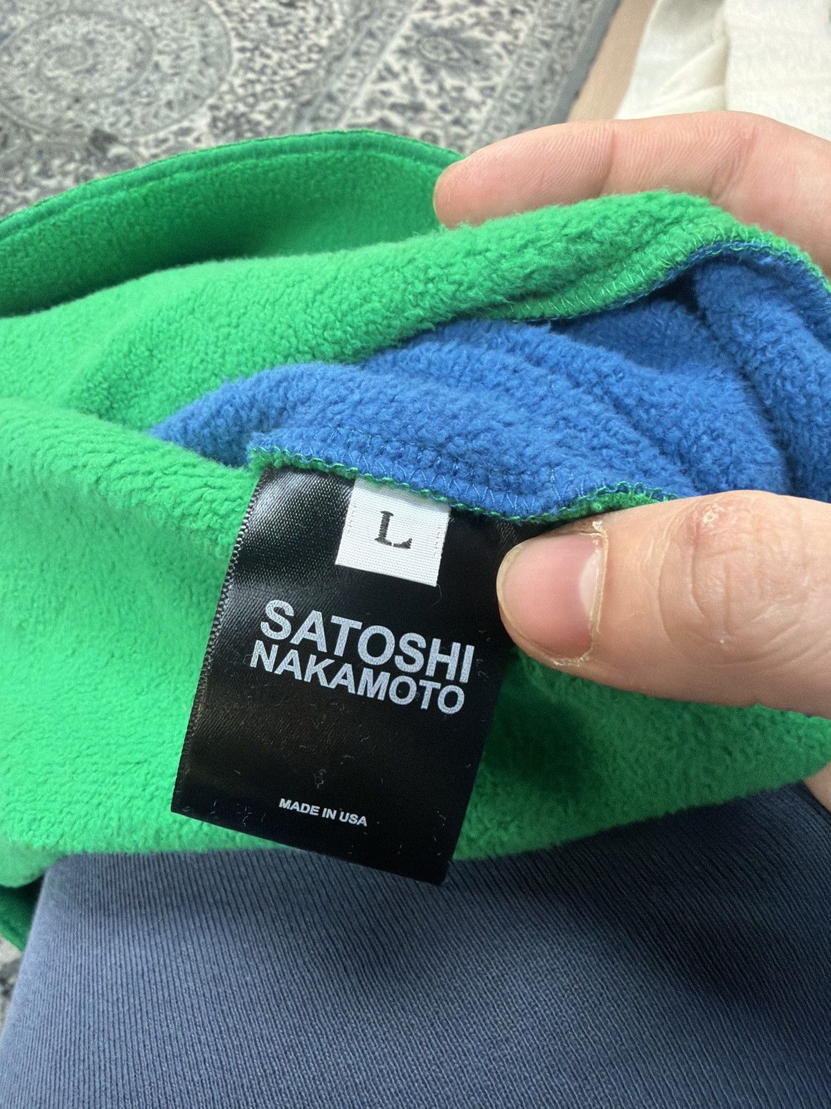 Satoshi Nakamoto Satoshi team USA racer crewneck green Size US L / EU 52-54 / 3 - 5 Thumbnail
