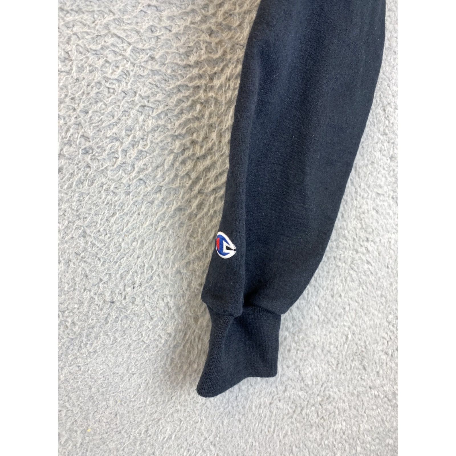 Champion Champion Hoodie Women Cropped Denver University Black S Logo Sweatshirt Modern Athletic Activewear S Womens Size S / US 4 / IT 40 - 3 Thumbnail