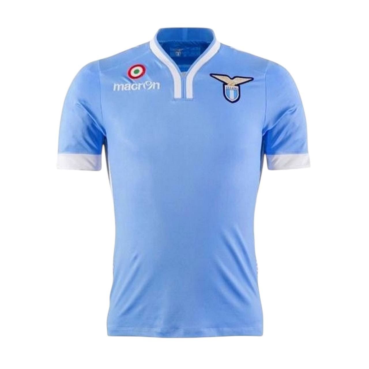 Macron 2013/14 SS LAZIO HOME SOCCER JERSEY FOOTBALL SHIRT SIZE M Size US M / EU 48-50 / 2 - 1 Thumbnail