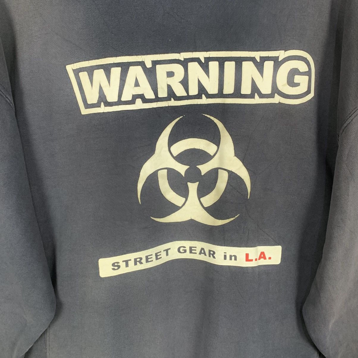 Vintage Vintage warning Street Gear Streetwear hip hop Hoodies Size US M / EU 48-50 / 2 - 8 Thumbnail