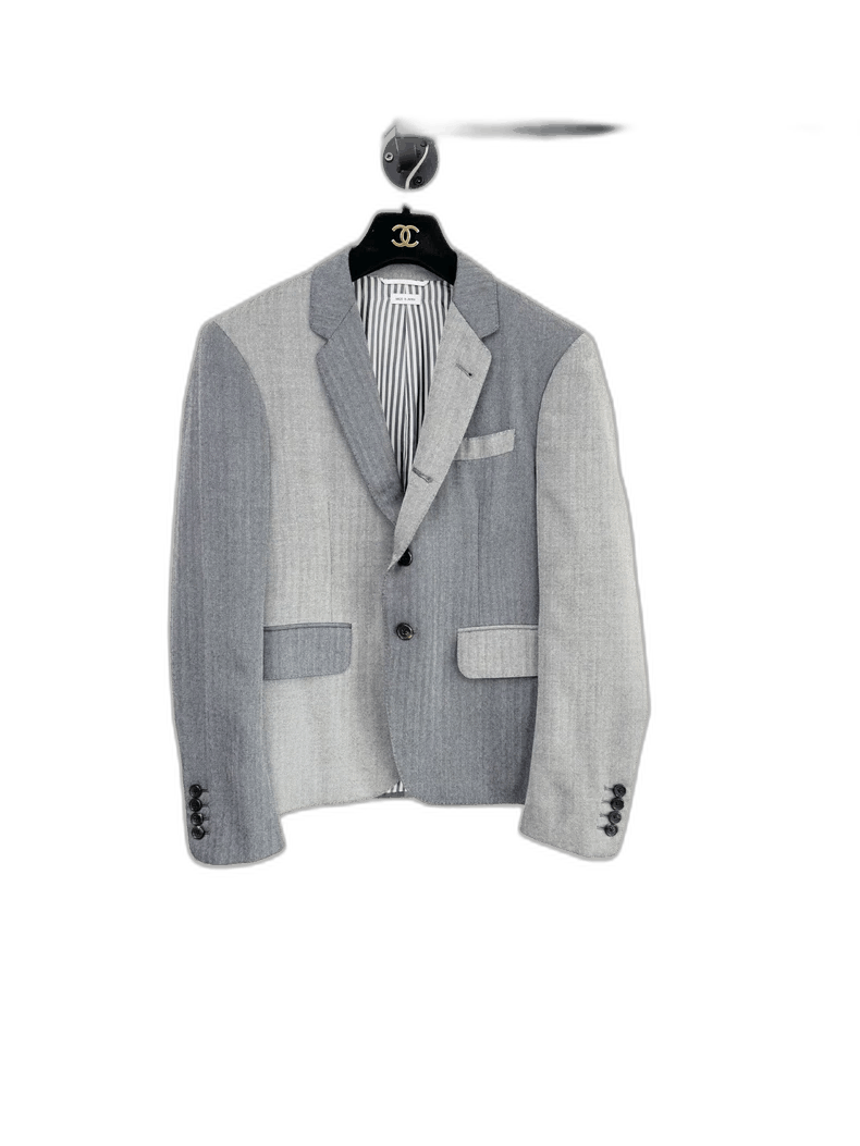 Thom Browne Thom Browne Wool Suit Jacket Size 0 Size XS / US 0-2 / IT 36-38 - 1 Thumbnail