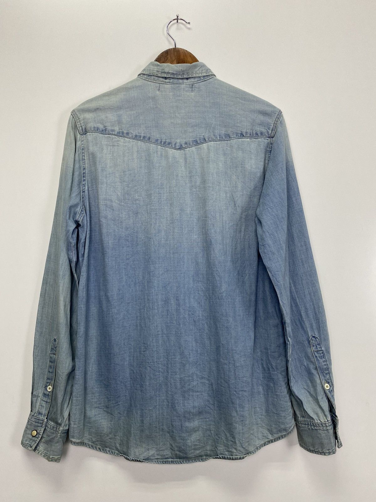 H&M H&M denim button up Size US S / EU 44-46 / 1 - 9 Thumbnail