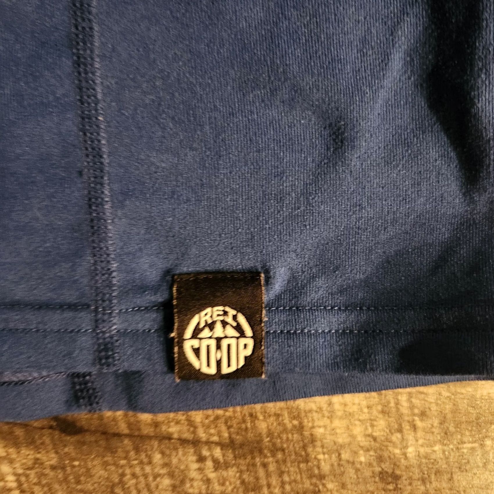 Vintage REI Co-Op 1/4 Zip Pullover Men XL Performance Blue Activewear Sweatshirt Size US XL / EU 56 / 4 - 2 Thumbnail