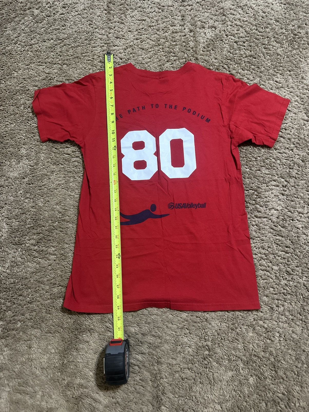 Adidas Vintage USA Volleyball shirt 00s size medium Size US M / EU 48-50 / 2 - 9 Thumbnail