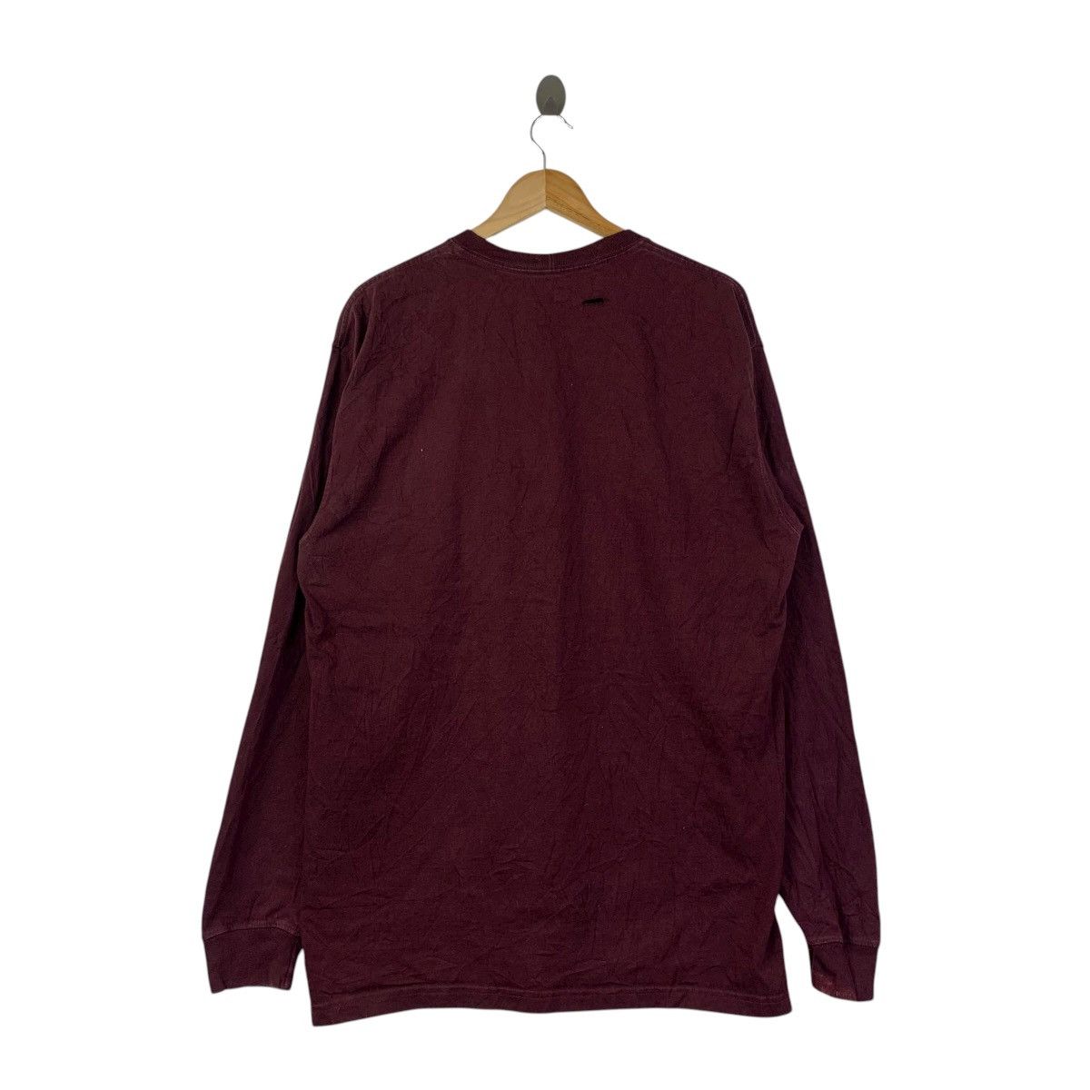 Carhartt Carhartt L/S Pocket T-Shirt Burgundy Maroon K126 Workwear Size US L / EU 52-54 / 3 - 4 Thumbnail