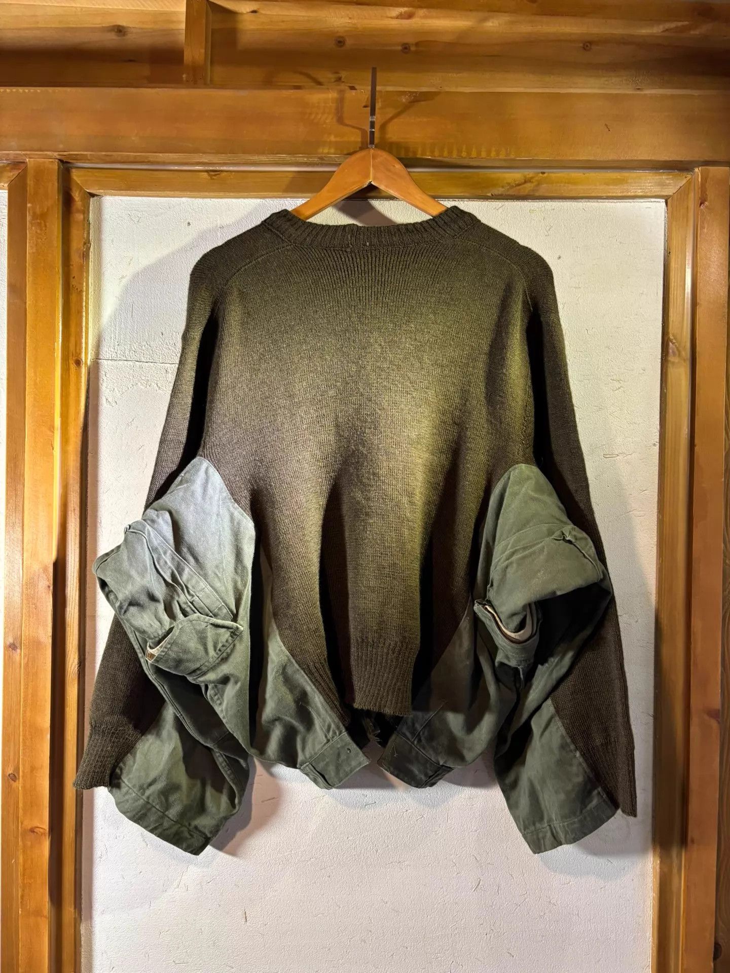 Other BONUM Oversize M65 Pants Remake Batwing Knit Size ONE SIZE - 8 Thumbnail