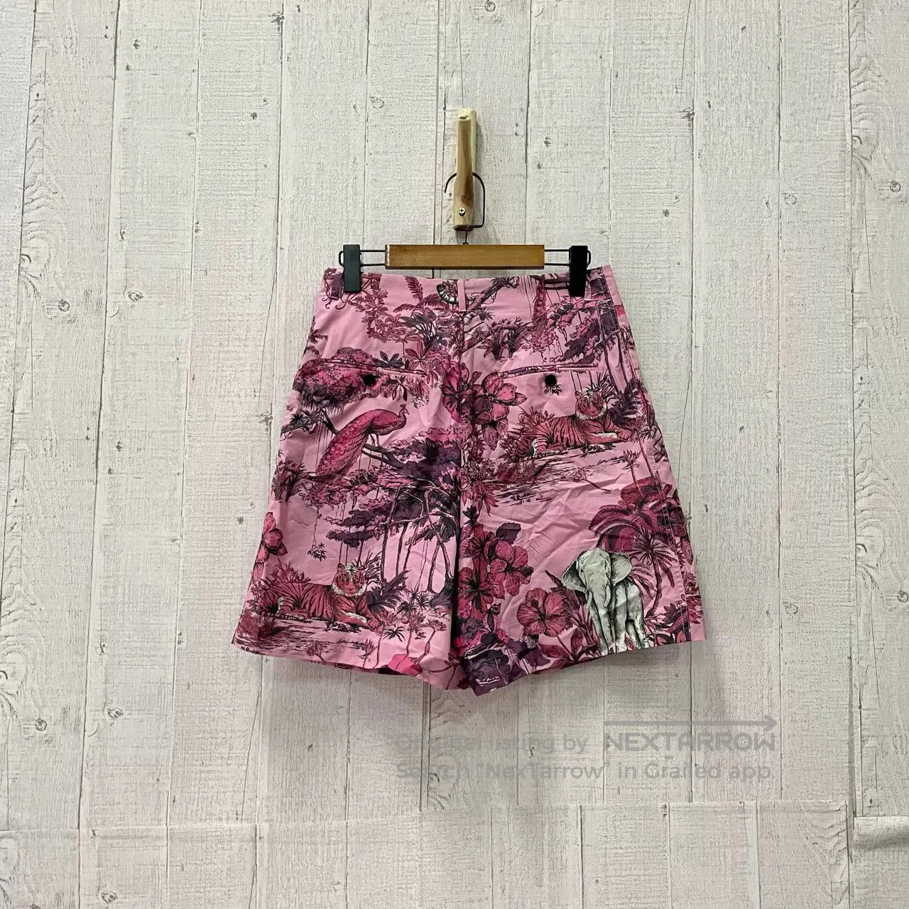 Dior Dior Animal Print Shorts. Size 39" - 2 Thumbnail