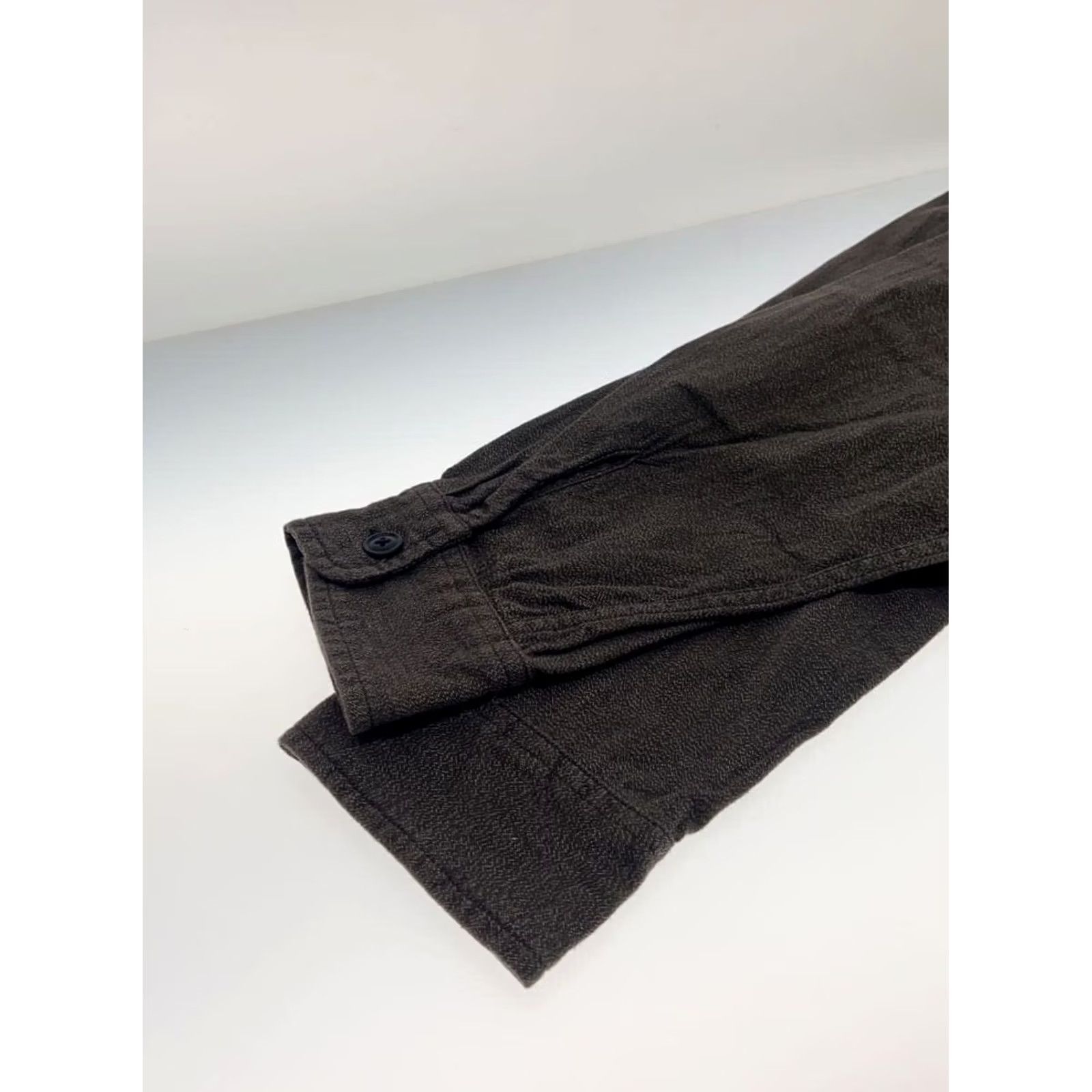 Engineered Garments Engineered Garments Shirt Mens L Brown Men Half Button Long Sleeve Size Cotton USED Size US L / EU 52-54 / 3 - 3 Thumbnail