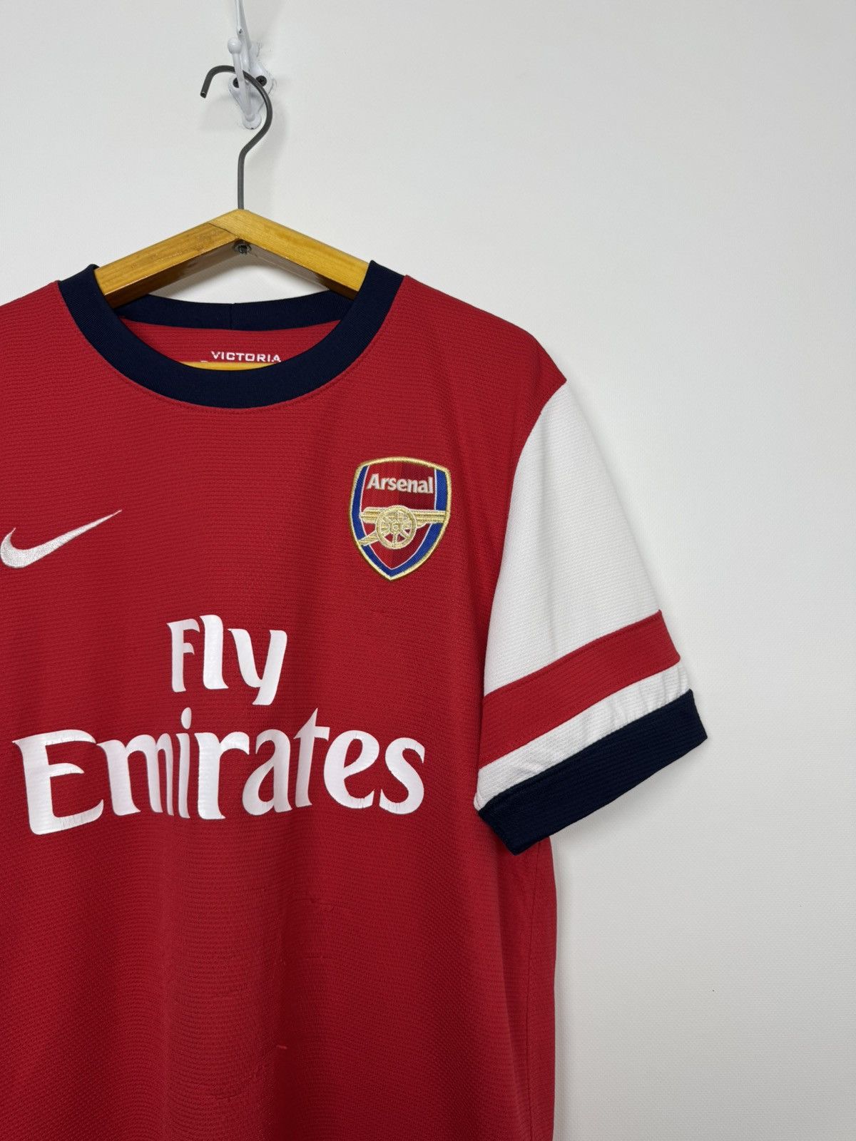 Nike Vintage RARE NIKE FC ARSENAL LONDON ENGLAND SOCCER JERSEY Size US M / EU 48-50 / 2 - 8 Thumbnail
