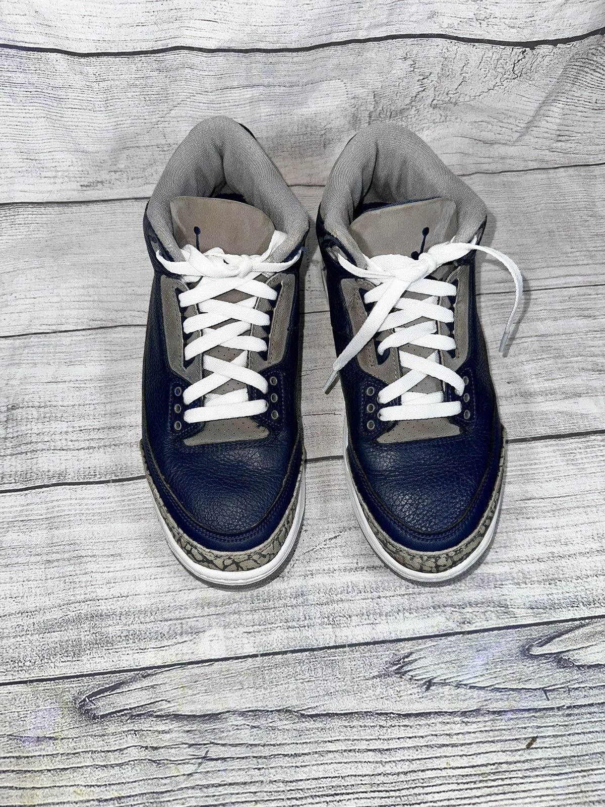Jordan Brand Nike Air Jordan 3 Retro Georgetown size 8.5 M Size US 8.5 / EU 41-42 - 2 Thumbnail