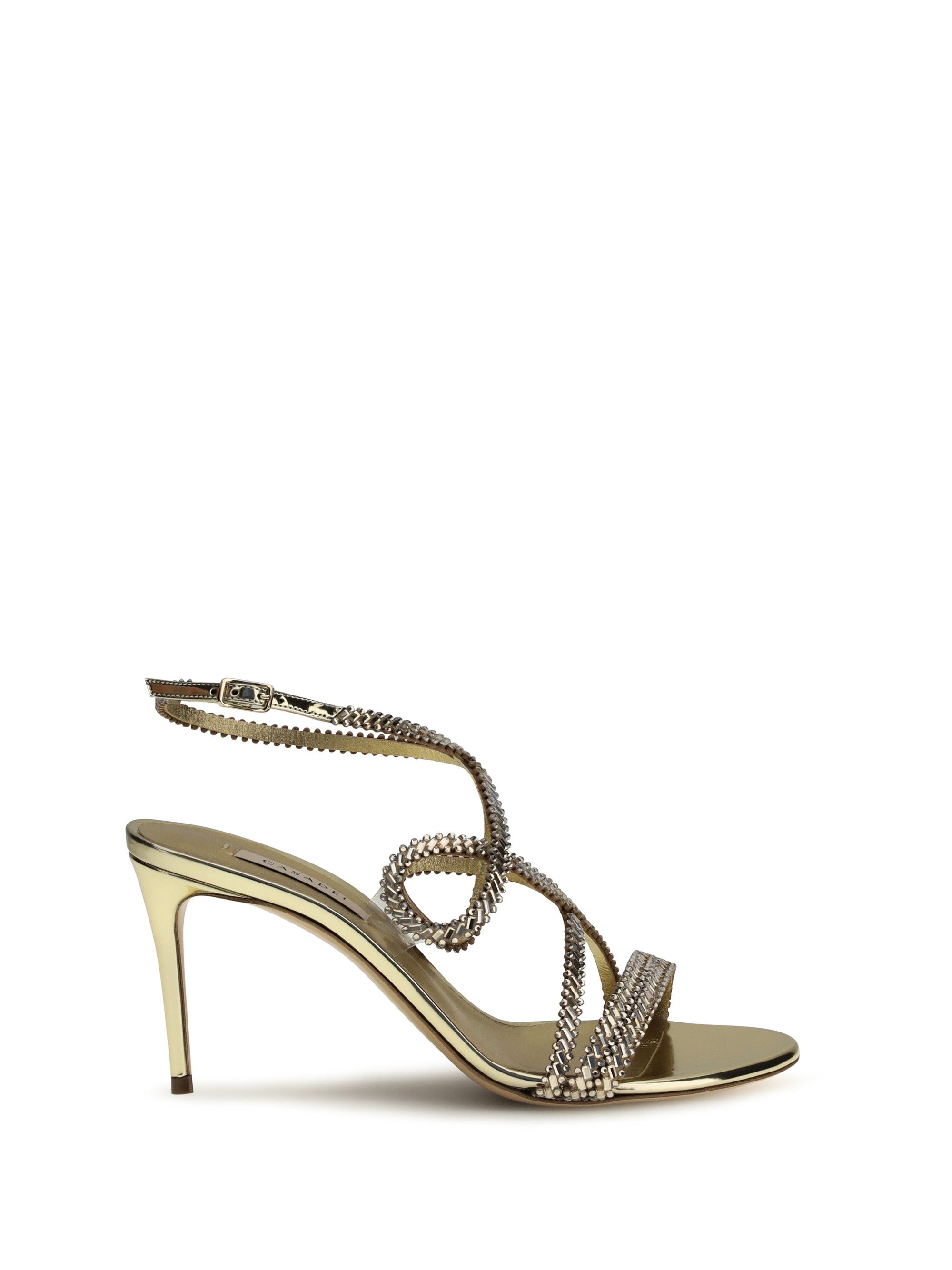 Casadei Julia Josephine Sandals Size US 9 / IT 39 - 1 Thumbnail