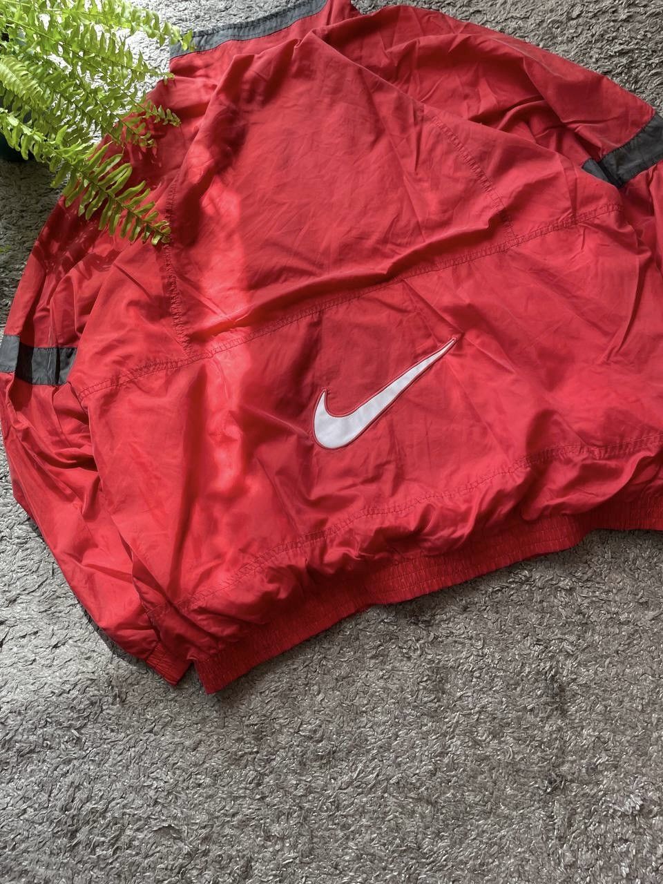 Nike × Vintage 90s Nike Vintage Light Jackets Streetwear Big Logo Swoosh Size US XL / EU 56 / 4 - 5 Thumbnail