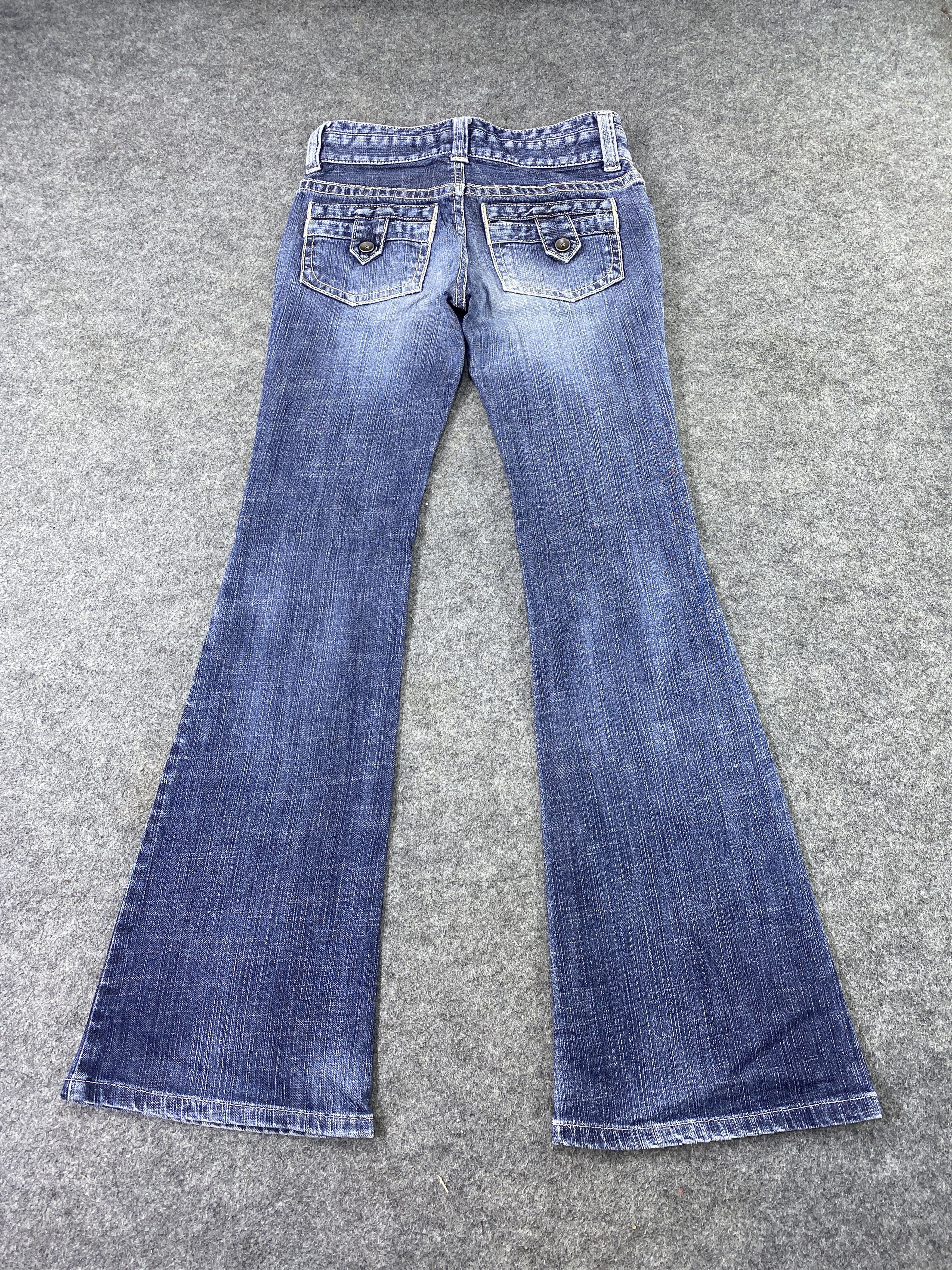 Japanese Brand Bobson Bootcut Blue Wash Jeans - J1101 Size 26" / US 2 / IT 38 - 10 Thumbnail