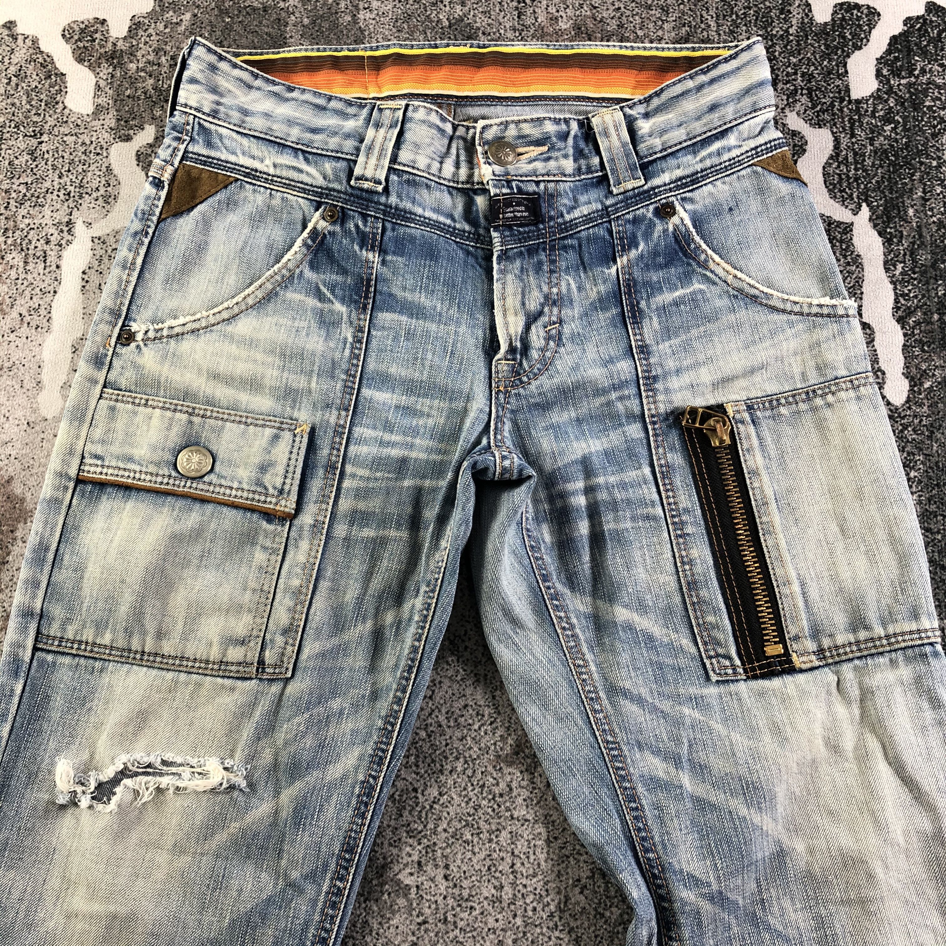Edwin Vintage Edwin Blue Trip Bush Pants Jeans KJ2744 Size US 30 / EU 46 - 3 Thumbnail