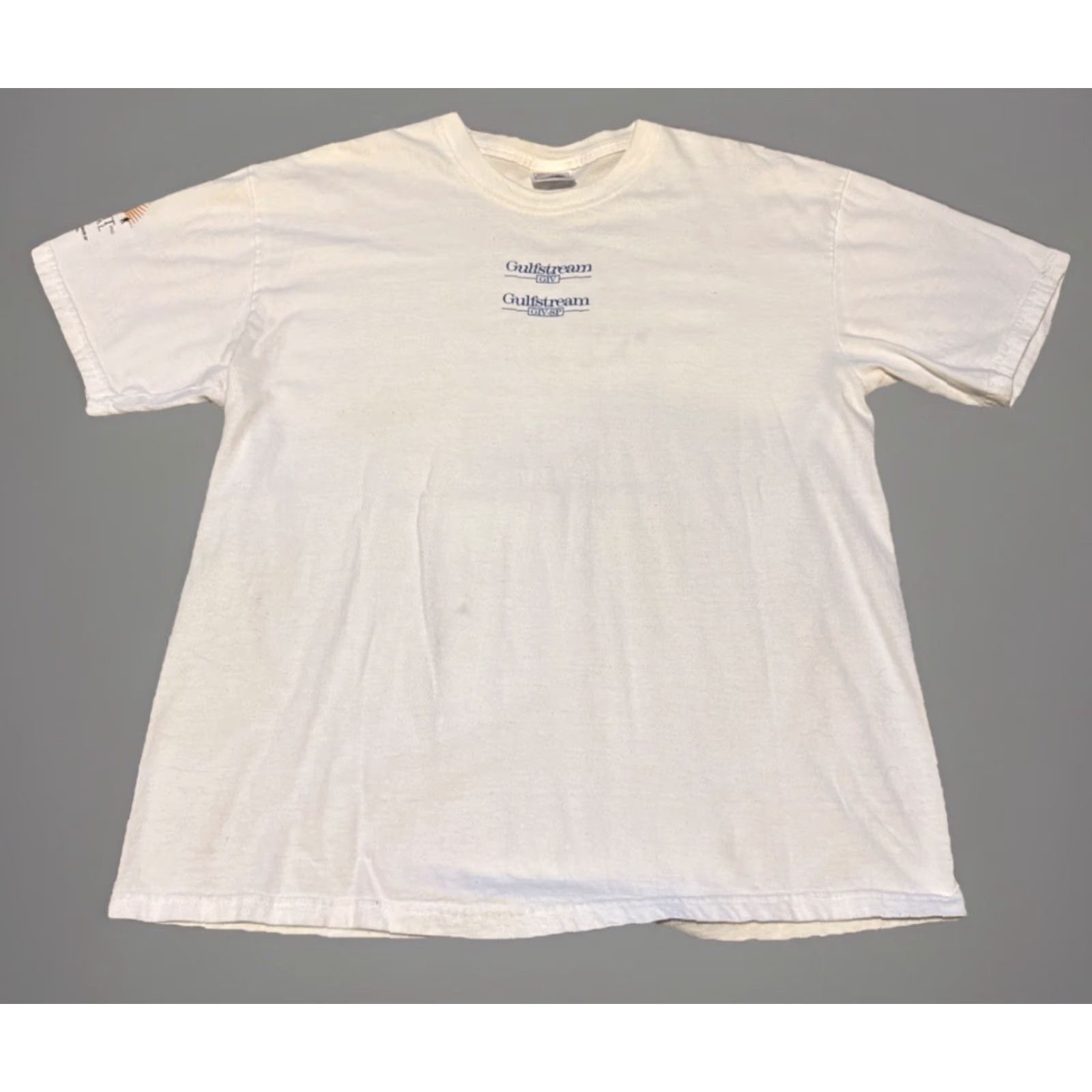 Vintage VINTAGE 2003 AirStream Private Jet Airplane Luxury Aircraft Large T-Shirt Aircraft Men L White 90s Mens Size US L / EU 52-54 / 3 - 2 Thumbnail