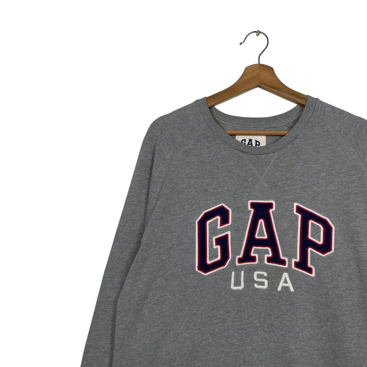 Gap Gap USA Flag Crewneck Sweatshirt Size US L / EU 52-54 / 3 - 6 Thumbnail