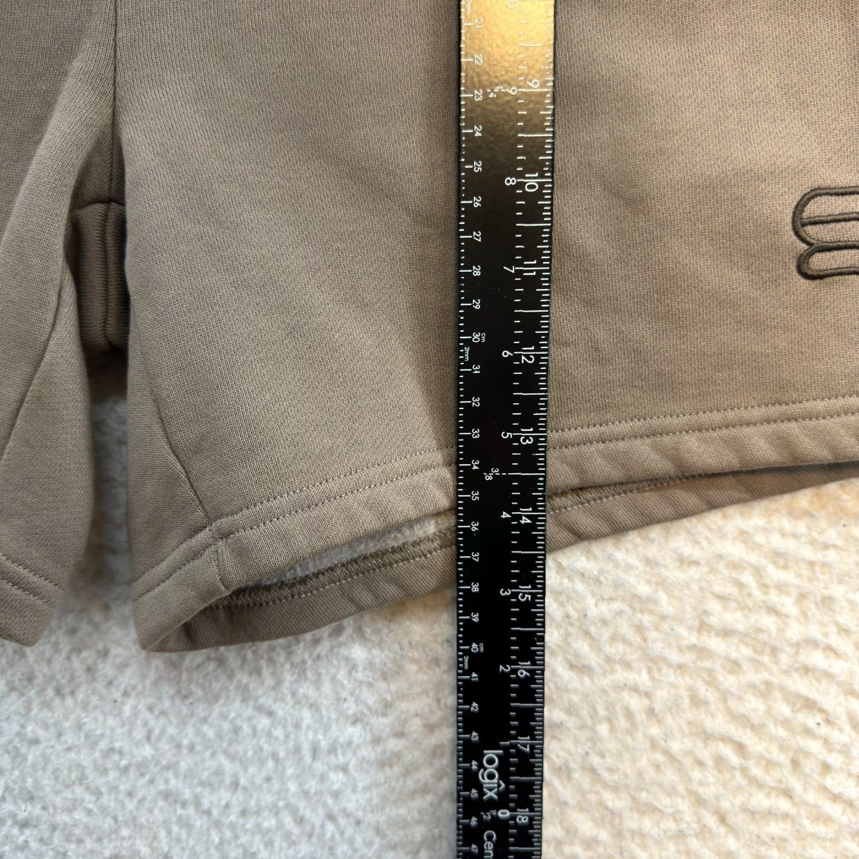 Aritzia NEW NWT Aritzia Super World Sweat Shorts S Small Womens Taupe Tan Jersey Elastic Size S / US 4 / IT 40 - 7 Thumbnail