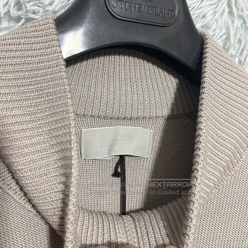 Stone Island Stone Island Phantom Series Cashmere Blend Knit Jacket Dus Size US M / EU 48-50 / 2 - 4 Thumbnail