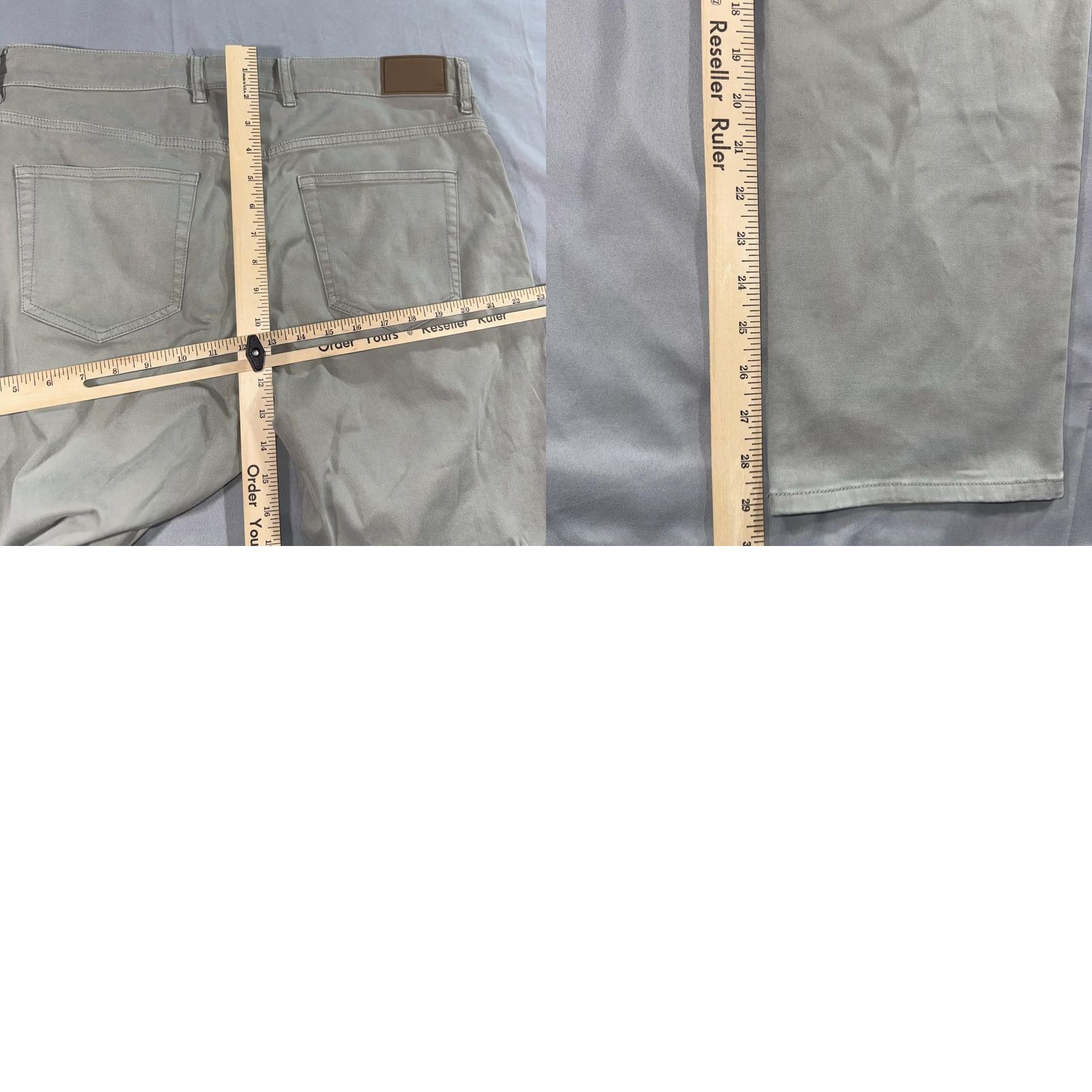 Peter Millar Peter Millar Pants Mens 35x32 Beige Signature Sateen Classic Fit Chino Stretch Size US 35 - 9 Thumbnail