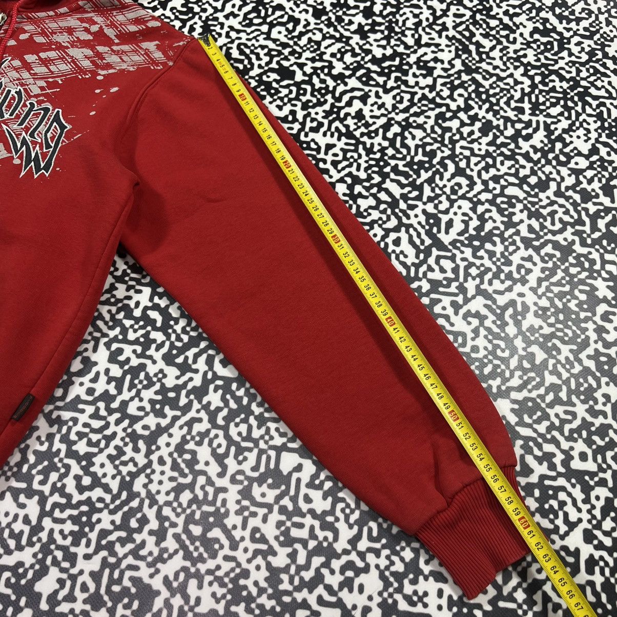 Billabong Vintage Y2K Billabong Surf Affliction Style Retro Zip Hoodie Size US L / EU 52-54 / 3 - 17 Thumbnail