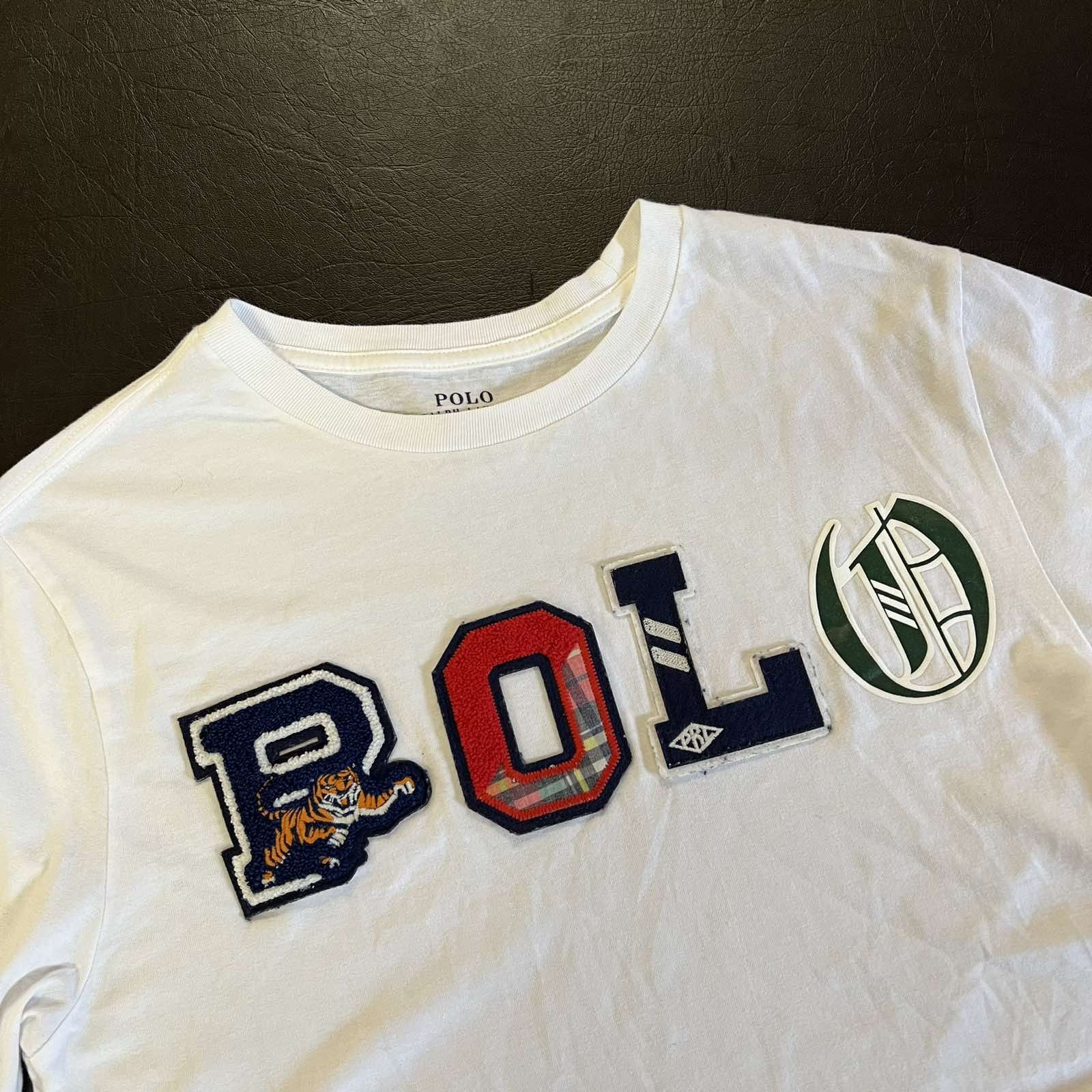 Polo Ralph Lauren Vintage Polo Ralph Lauren Big logo Tee Sz S Size US S / EU 44-46 / 1 - 4 Thumbnail