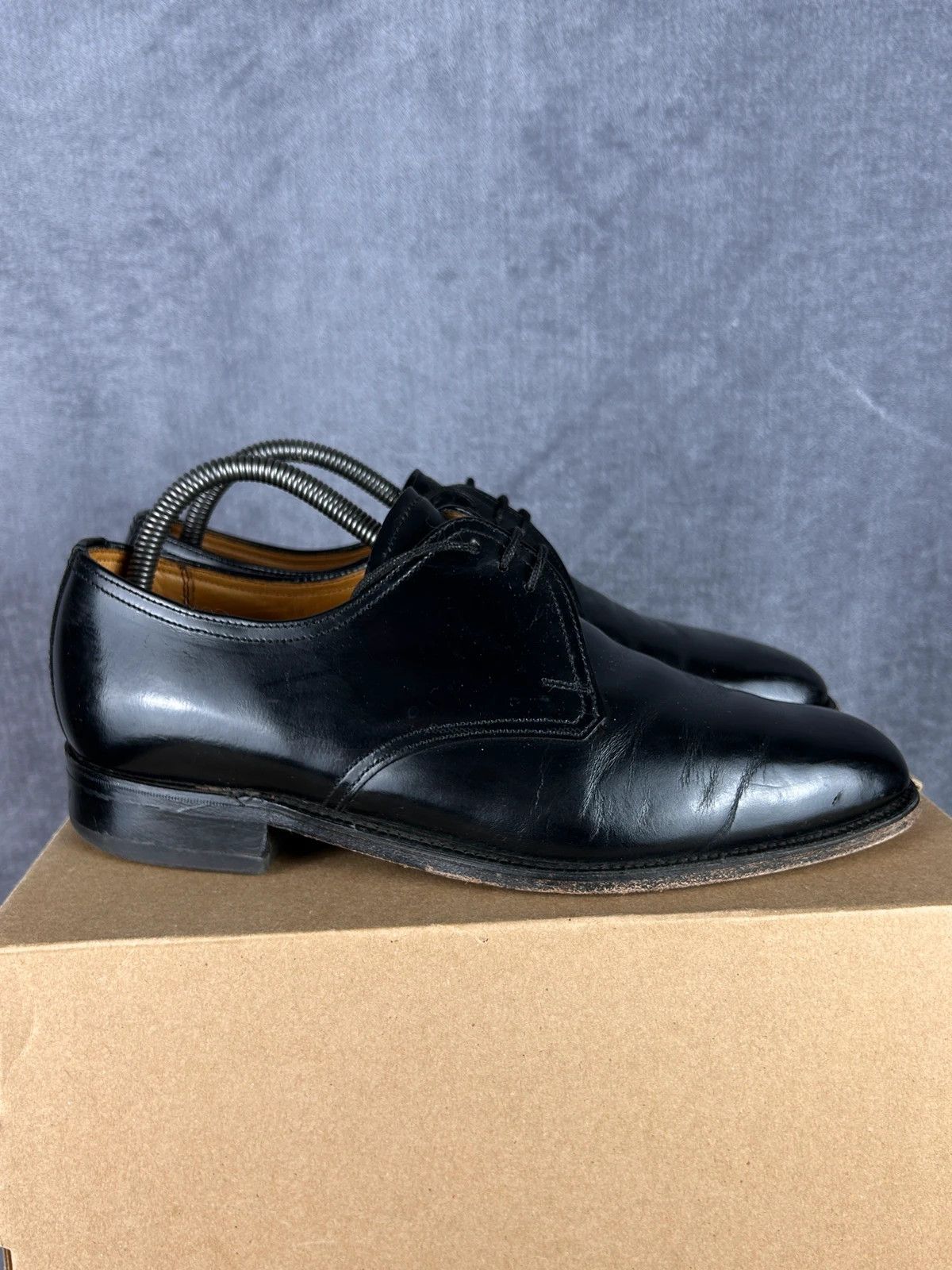 Designer × Sanders Sanders Made in England black formal shoes Size US 9.5 / EU 42-43 - 4 Thumbnail