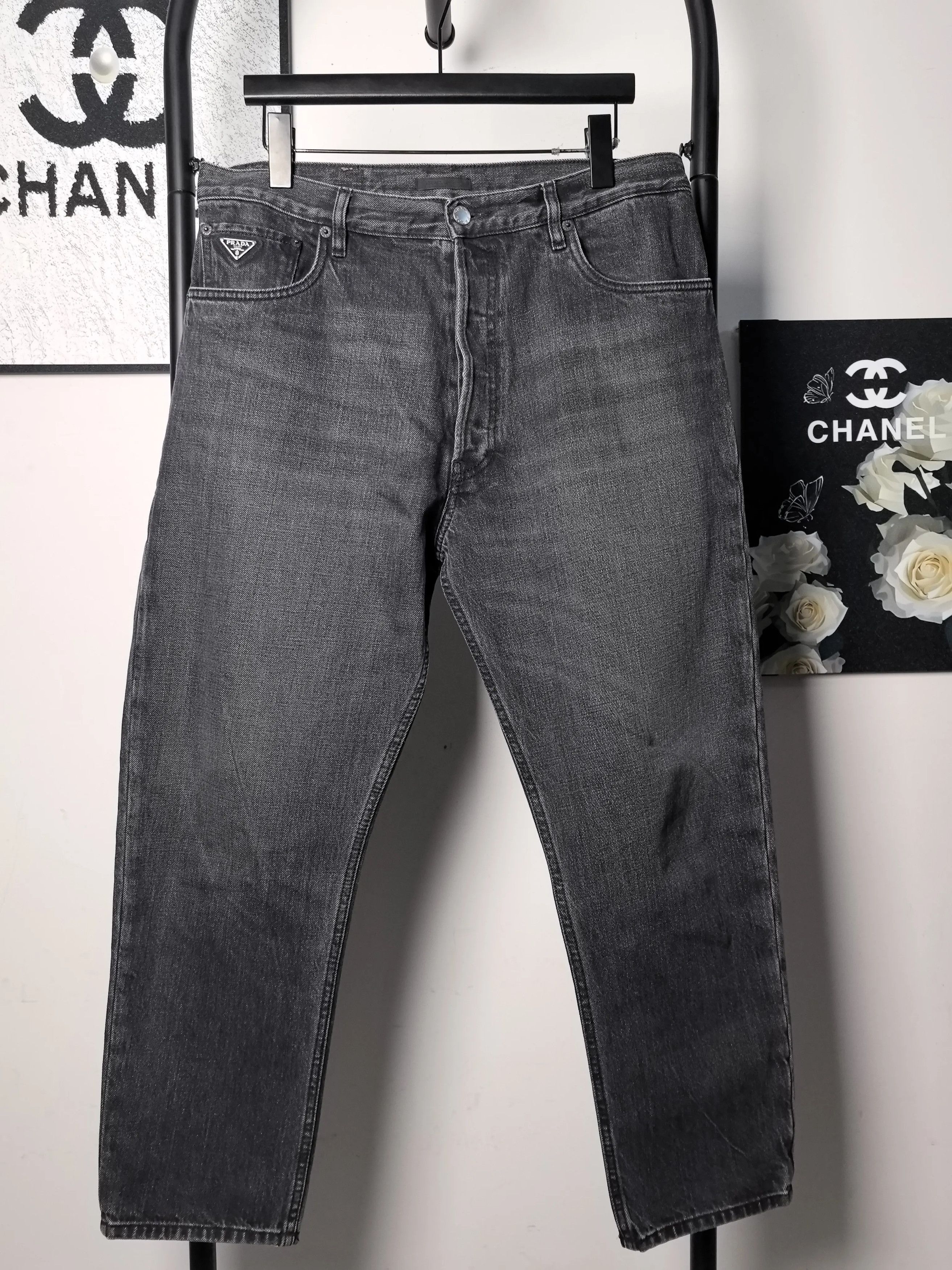 Prada Prada Denim White Denim Jeans 30 Men Size US 30 / EU 46 - 1 Thumbnail