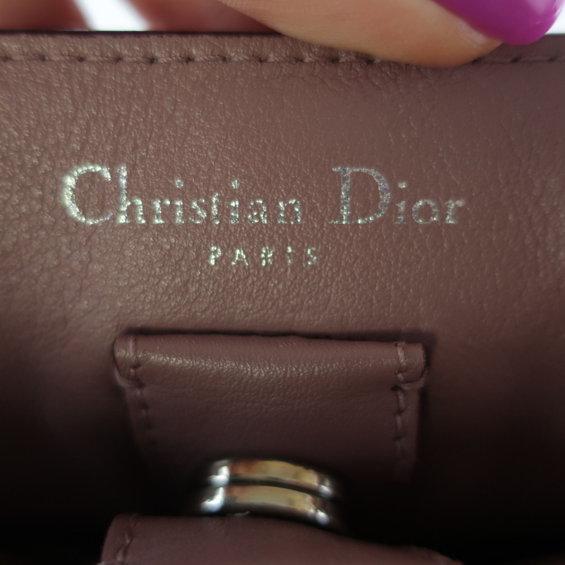 Dior Christian Dior Limited Edition Large Lilac Diorissimo Size ONE SIZE - 14 Thumbnail
