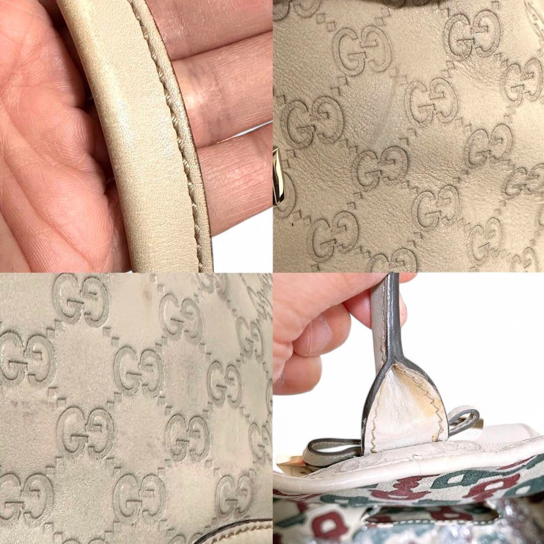 Gucci Gucci - Guccisima Leather Princy Tote Shoulder Bag Monogram Size ONE SIZE - 10 Thumbnail