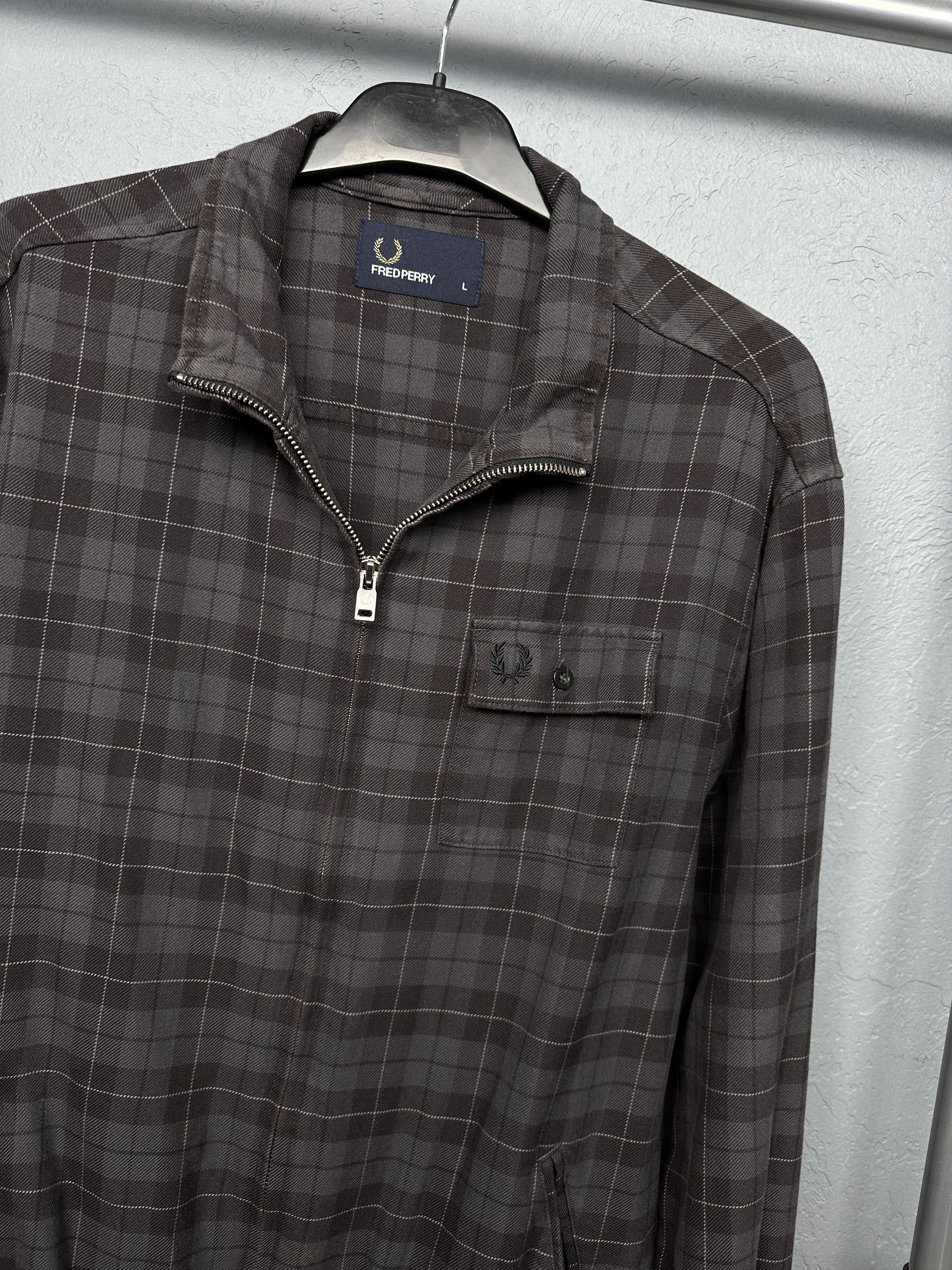 Fred Perry Fred Perry Vintage Mens Plaid Jacket Size US L / EU 52-54 / 3 - 2 Thumbnail