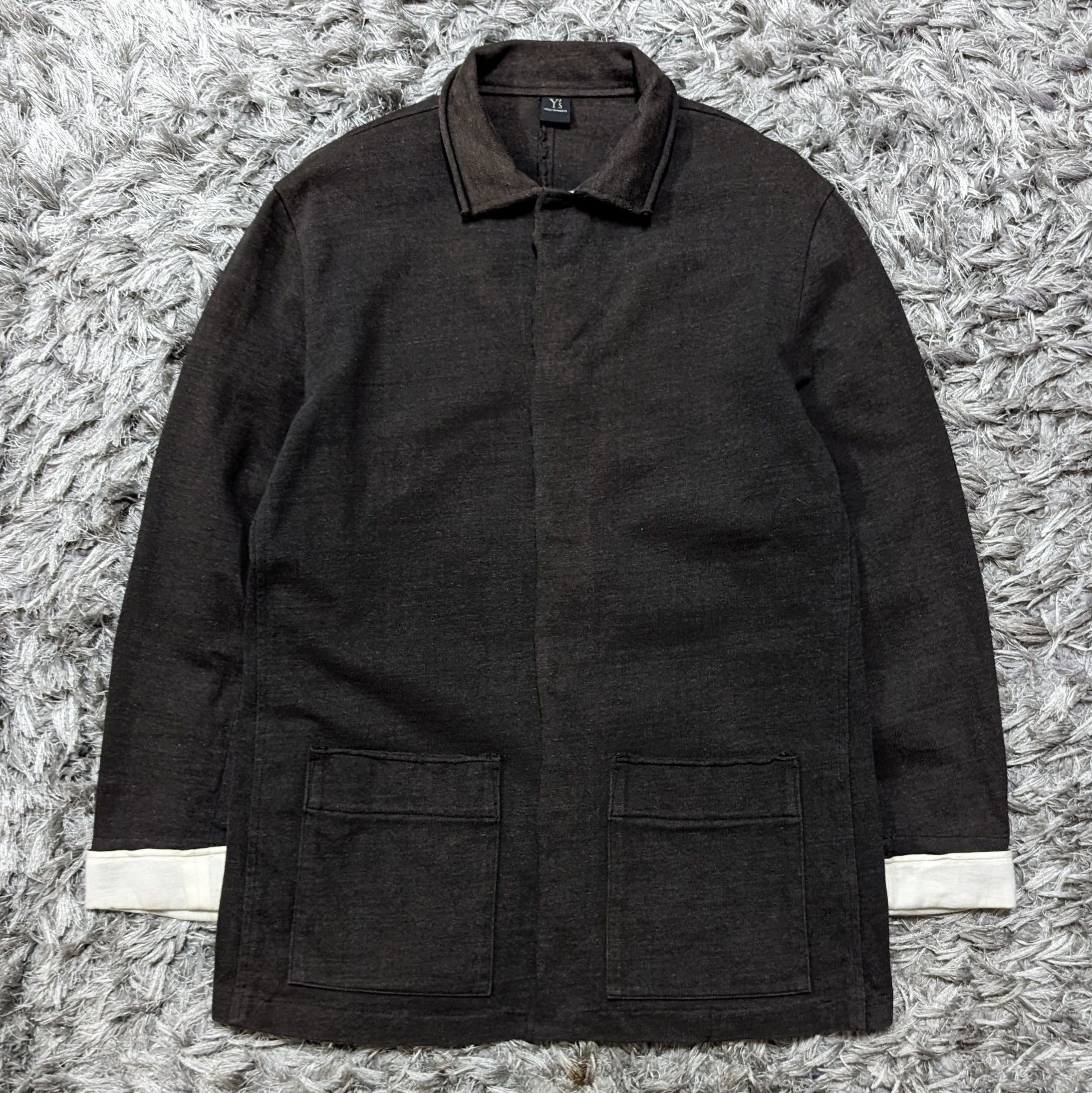 Yohji Yamamoto Y's cotton vintage tailored jacket MP-J16-003 black 2