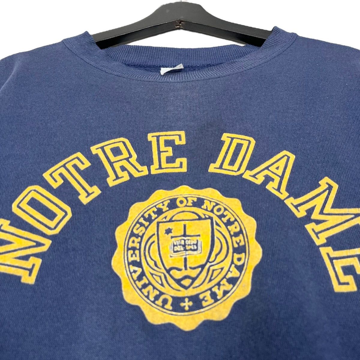 Vintage Vintage 90s University of Notre Dame Indiana Sweatshirt Size US L / EU 52-54 / 3 - 6 Thumbnail