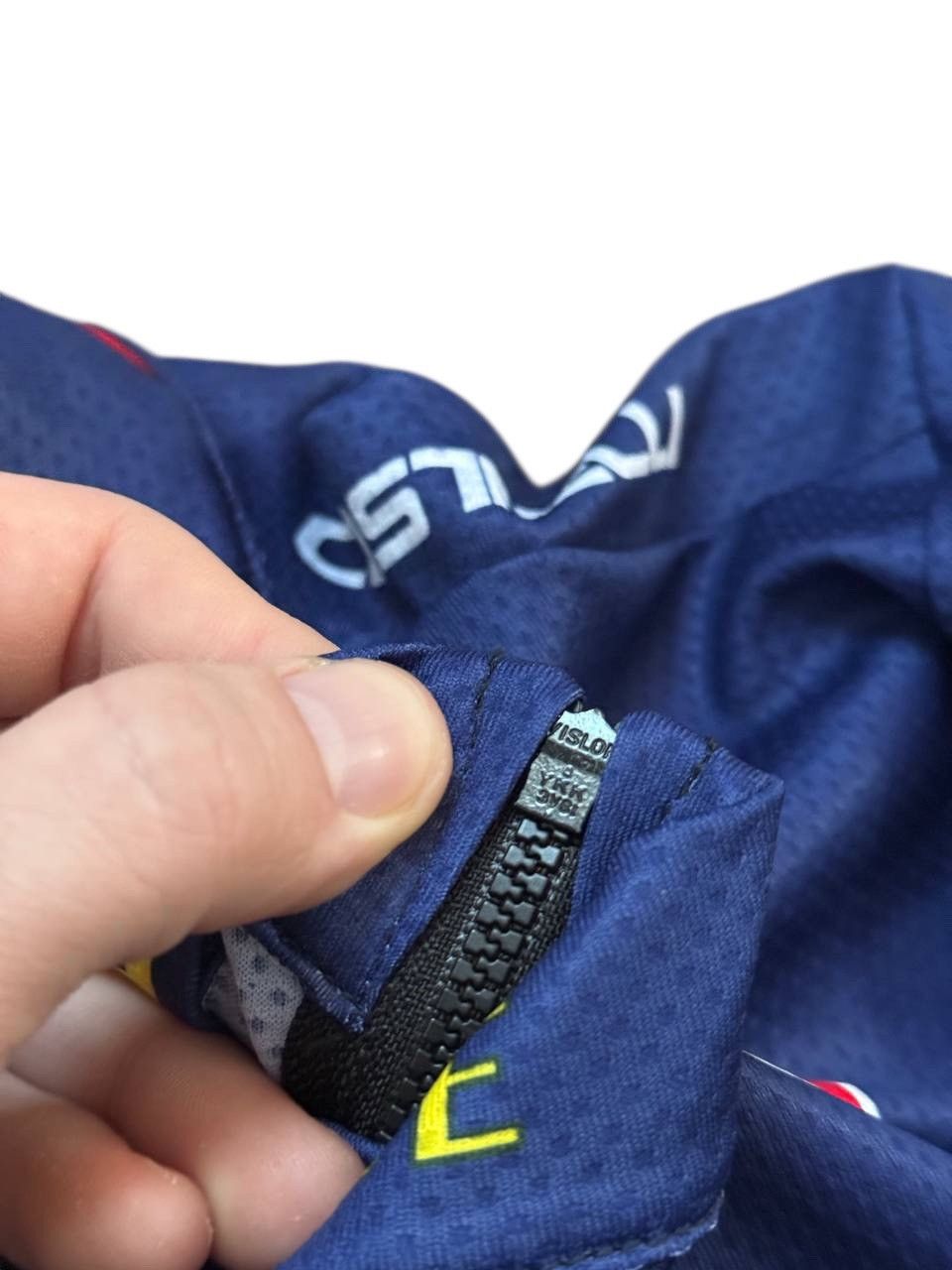 Versace Castelli tour of dubai 2014 team jersey leaders blauw heren Size US XXL / EU 58 / 5 - 5 Thumbnail
