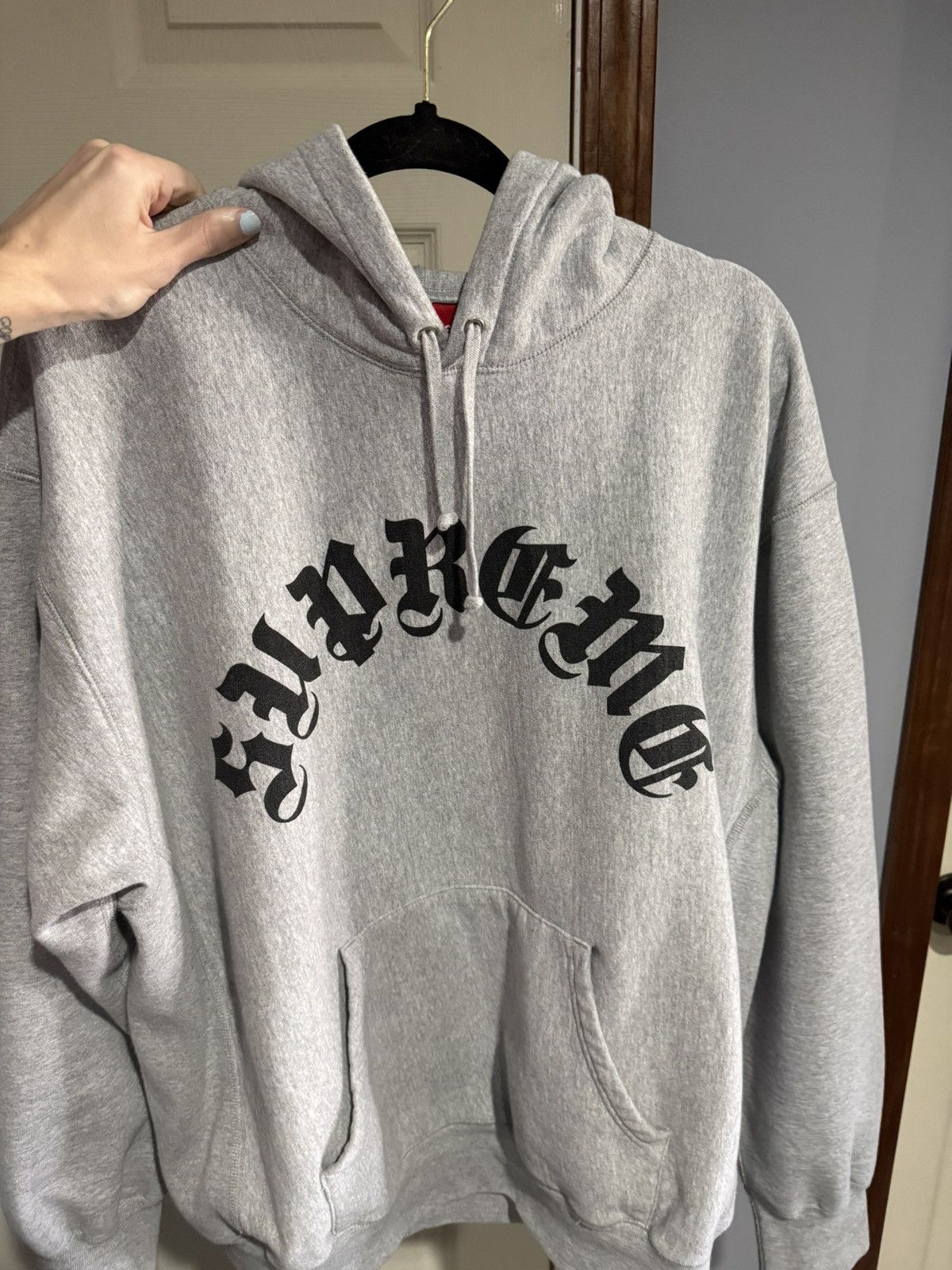 Supreme Old English Hoodie | Grailed