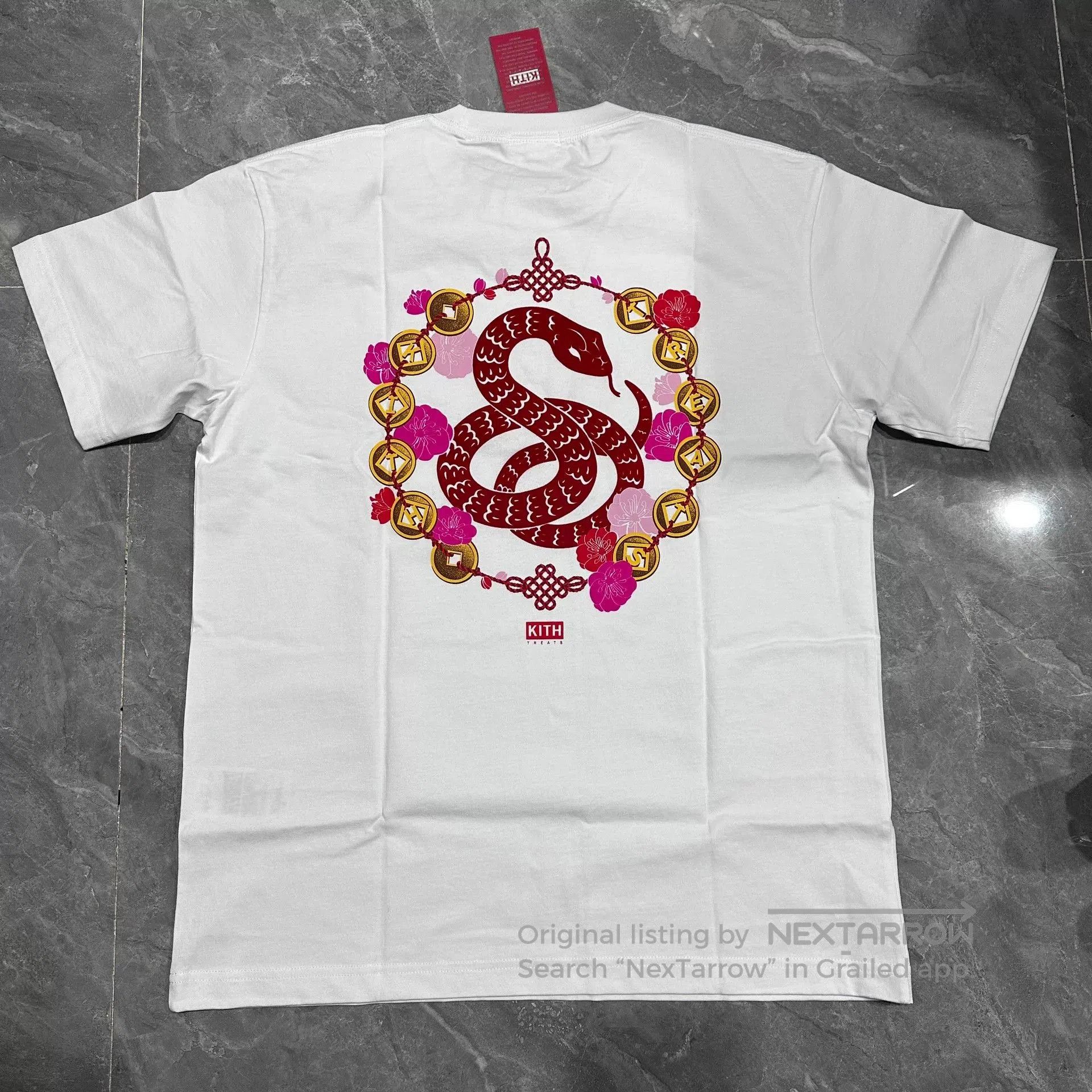 Kith Kith Year of the Snake White Tee. Size US M / EU 48-50 / 2 - 1 Thumbnail