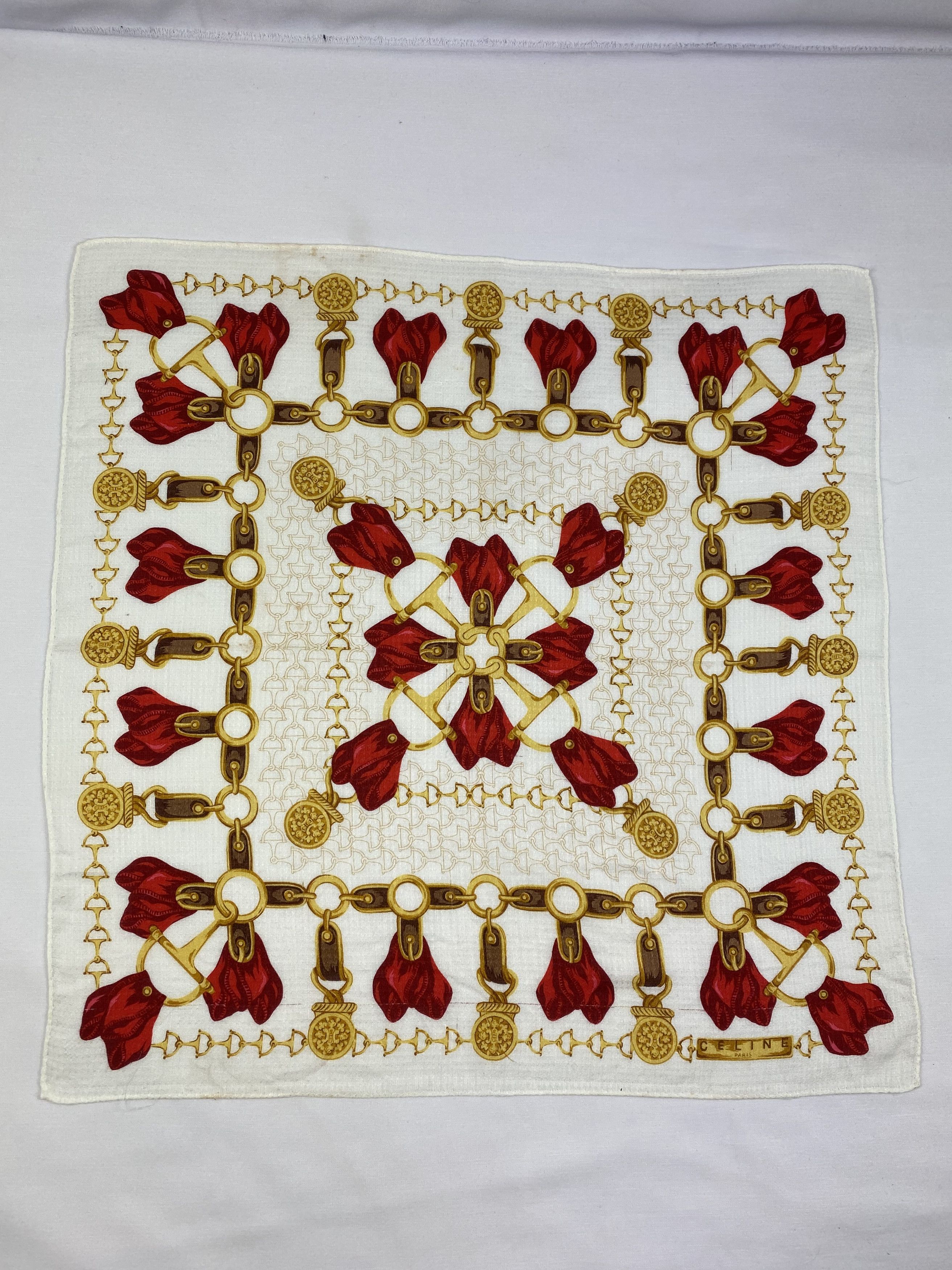 Celine Celine Handkerchief / Bandana / Neckerchief Size ONE SIZE - 3 Thumbnail