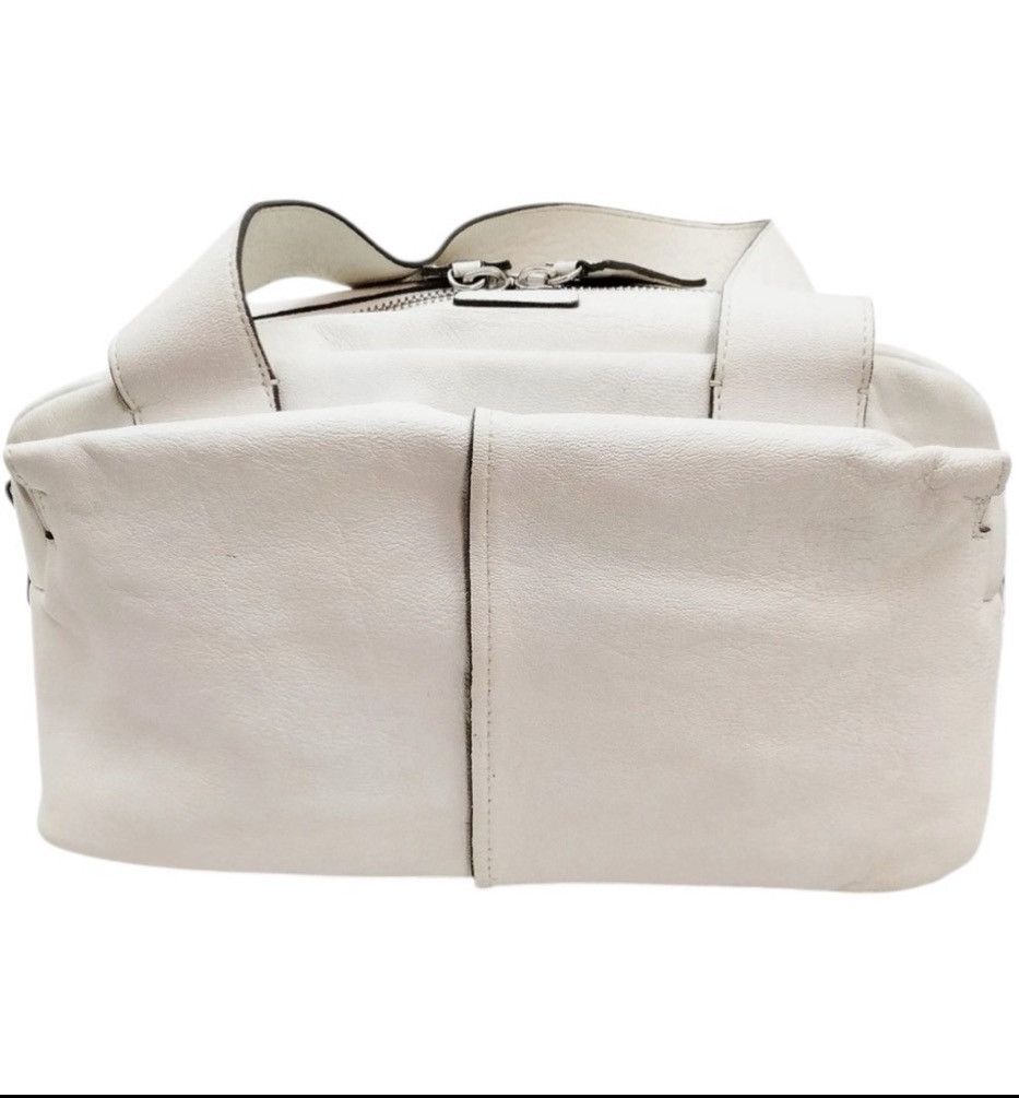 Chloe Chloé Made in‎ Italy White Leather Duffel Satchel Bag Size ONE SIZE - 2 Thumbnail
