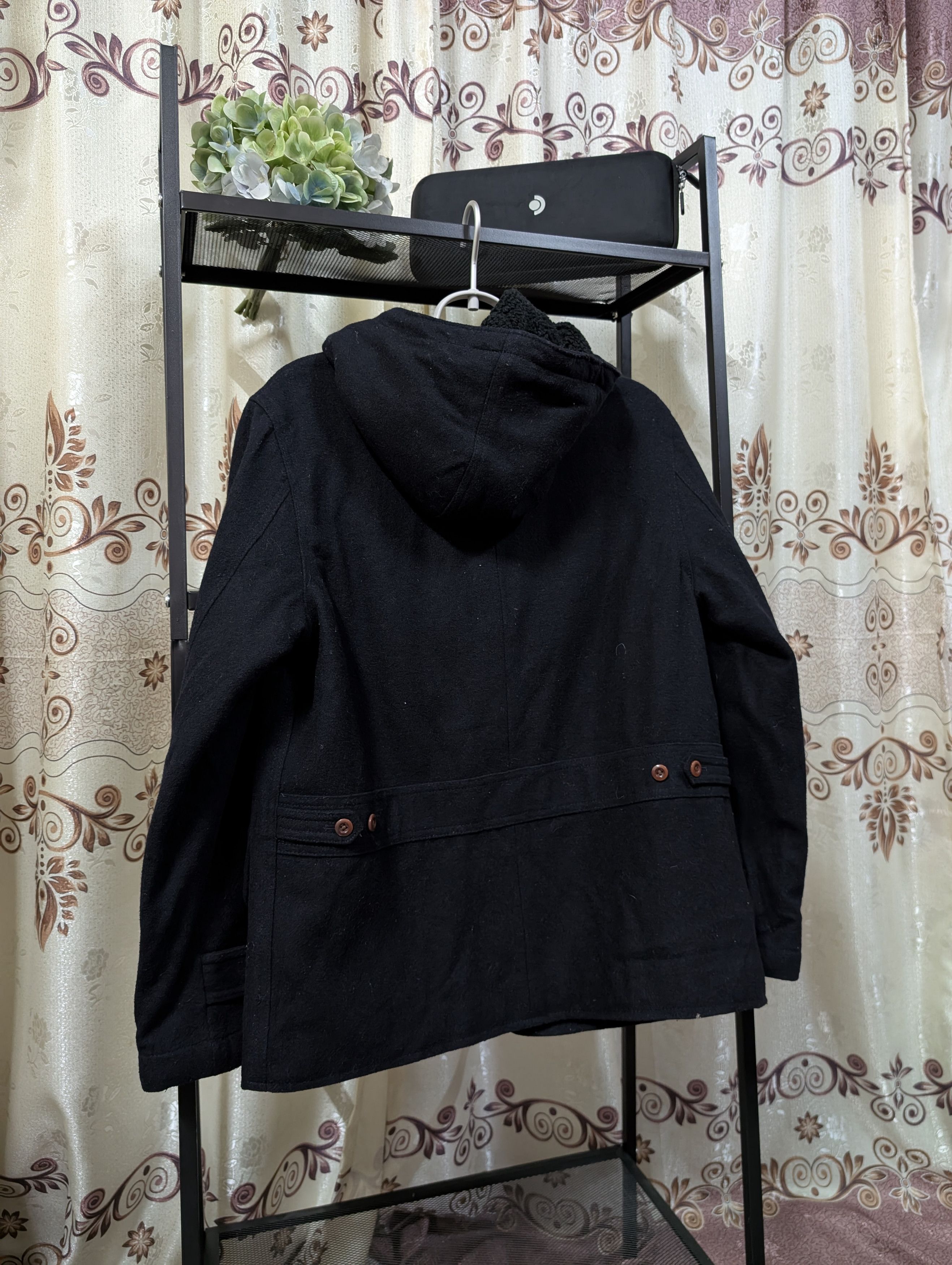 Global Work Vintage Global Work Wool Jacket Tactical Winter Coat Size US M / EU 48-50 / 2 - 2 Thumbnail