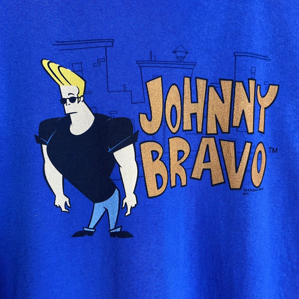 Cartoon Network × Vintage Johnny Bravo Cartoon Network T-Shirt Size US M / EU 48-50 / 2 - 2 Thumbnail
