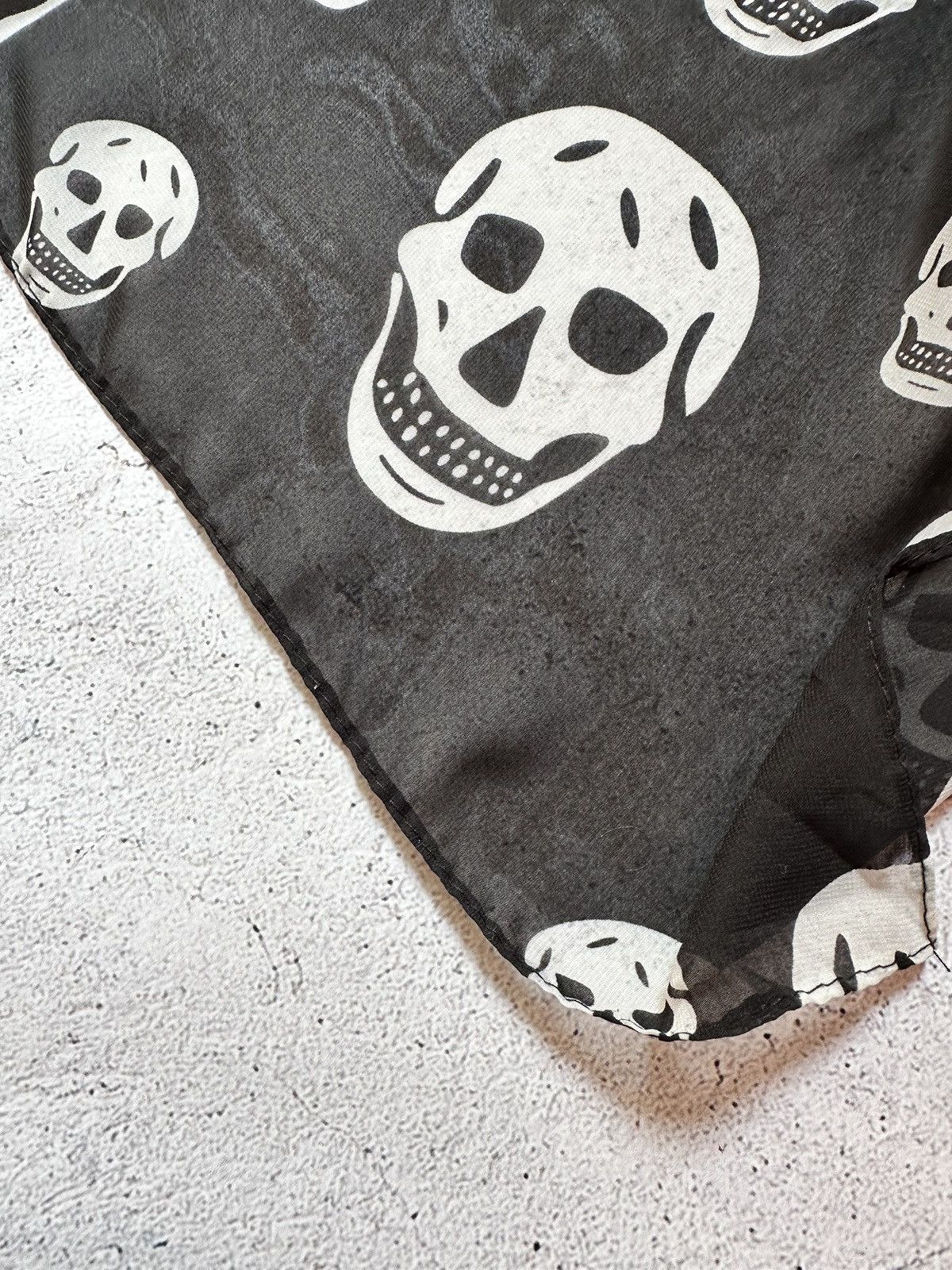 Japanese Brand Skull scarf Size ONE SIZE - 6 Thumbnail