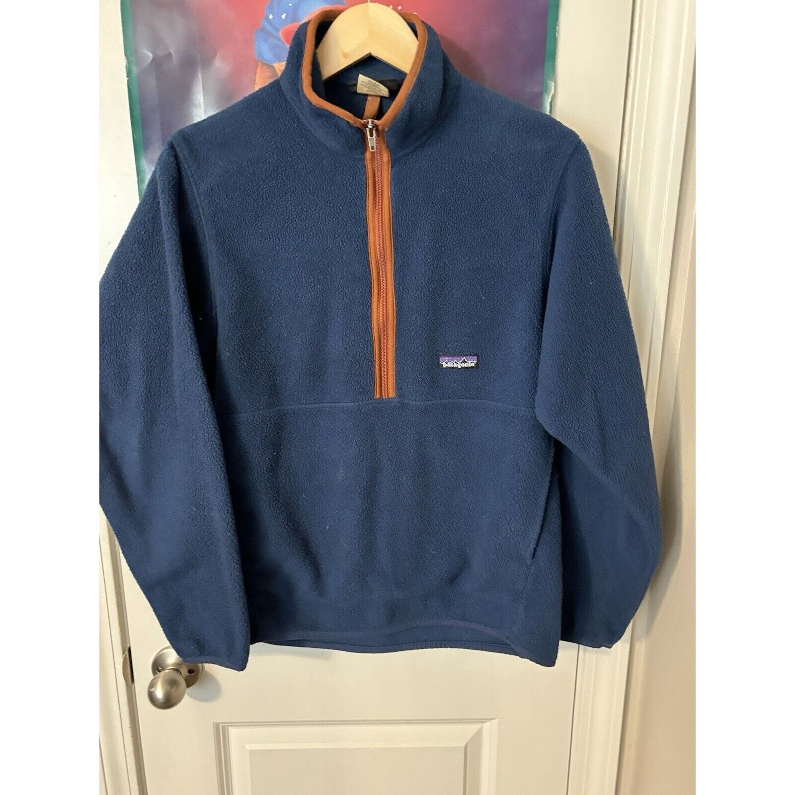 Patagonia Vintage patagonia blue 1/2 zip mens synchilla size small Size US S / EU 44-46 / 1 - 1 Thumbnail