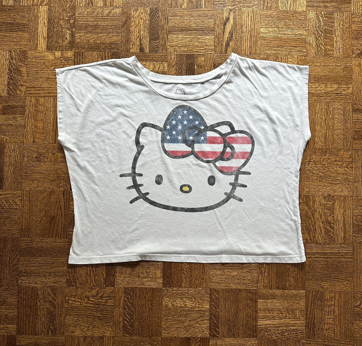 Japanese Brand Hello Kitty Mighty Fine Sanrio Graphic Tee Size XL / US 12-14 / IT 48-50 - 1 Thumbnail