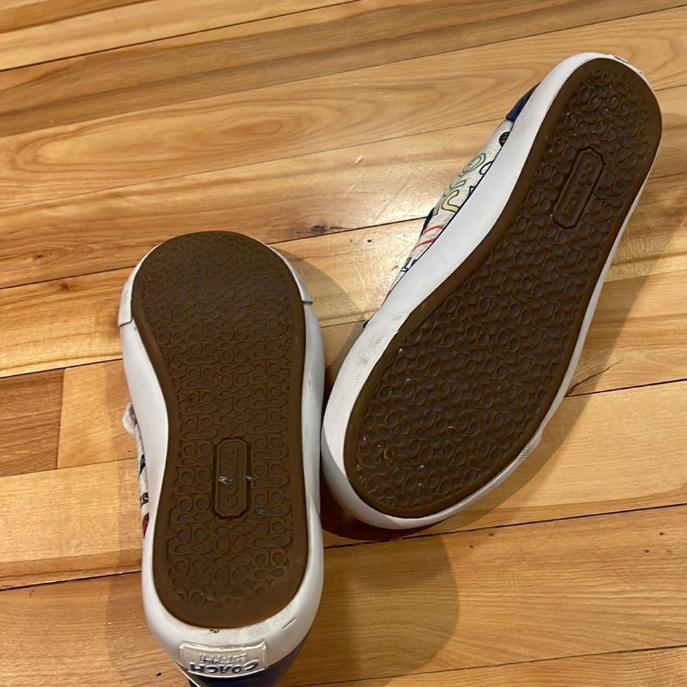 Coach Coach Barrett low top blue patent edged-accent patterned la Size US 6 / IT 36 - 7 Thumbnail
