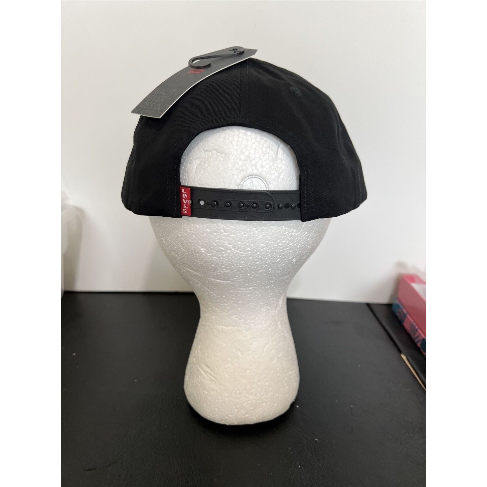 Levi's Printed Logo Baseball Hat Flat brim adjustable Snapback Cap Size ONE SIZE - 6 Thumbnail