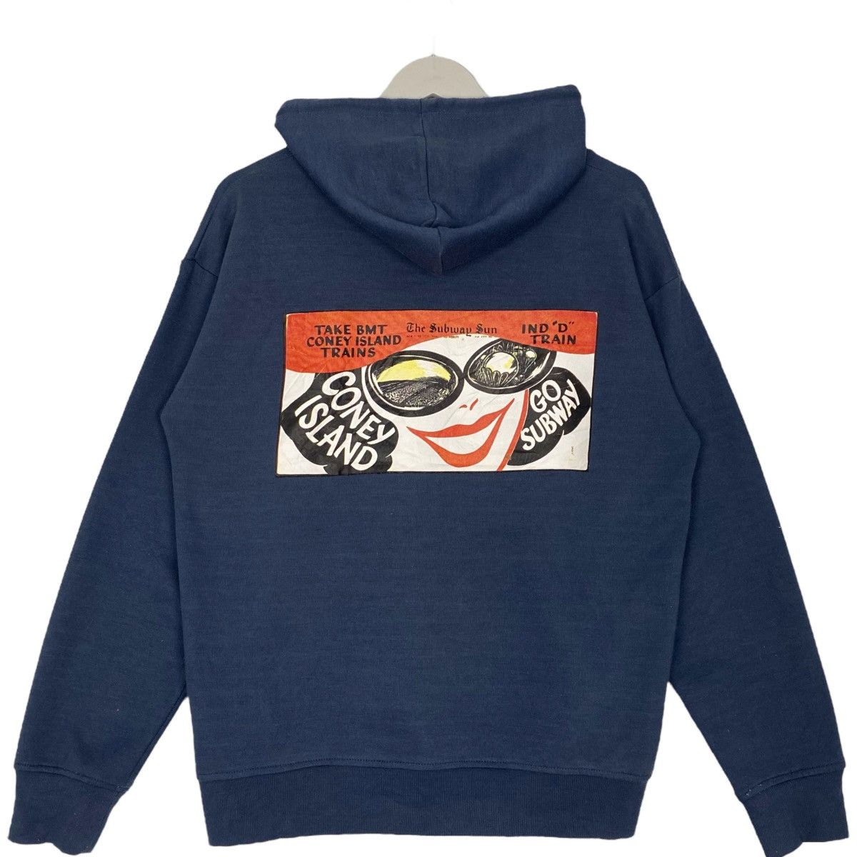 Other Vintage New York City Small Embroidered Hoodie NavyBlue Size US L / EU 52-54 / 3 - 1 Thumbnail